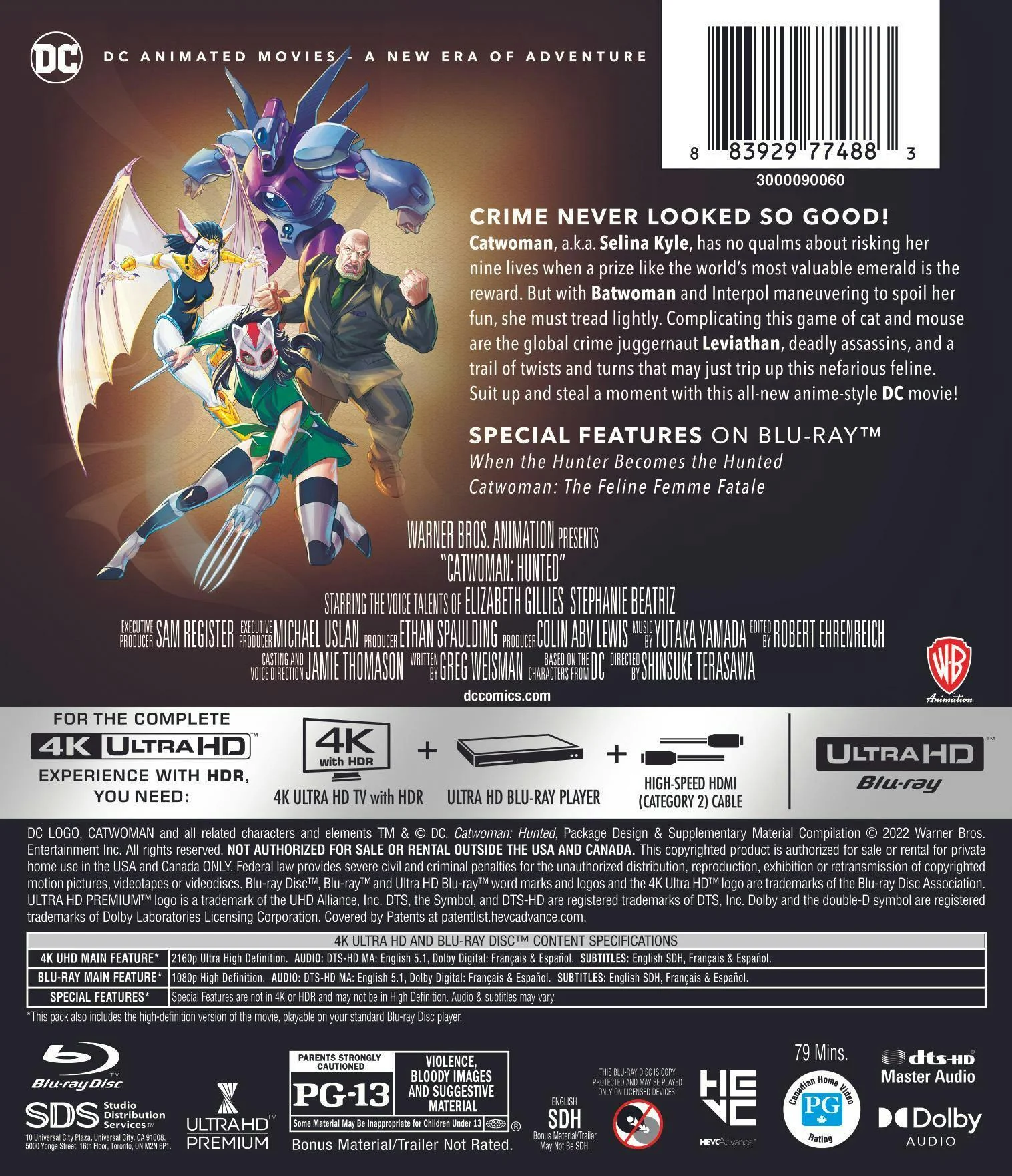 Catwoman: Hunted (4K Ultra HD + Blu-ray) [UHD] - Image 3