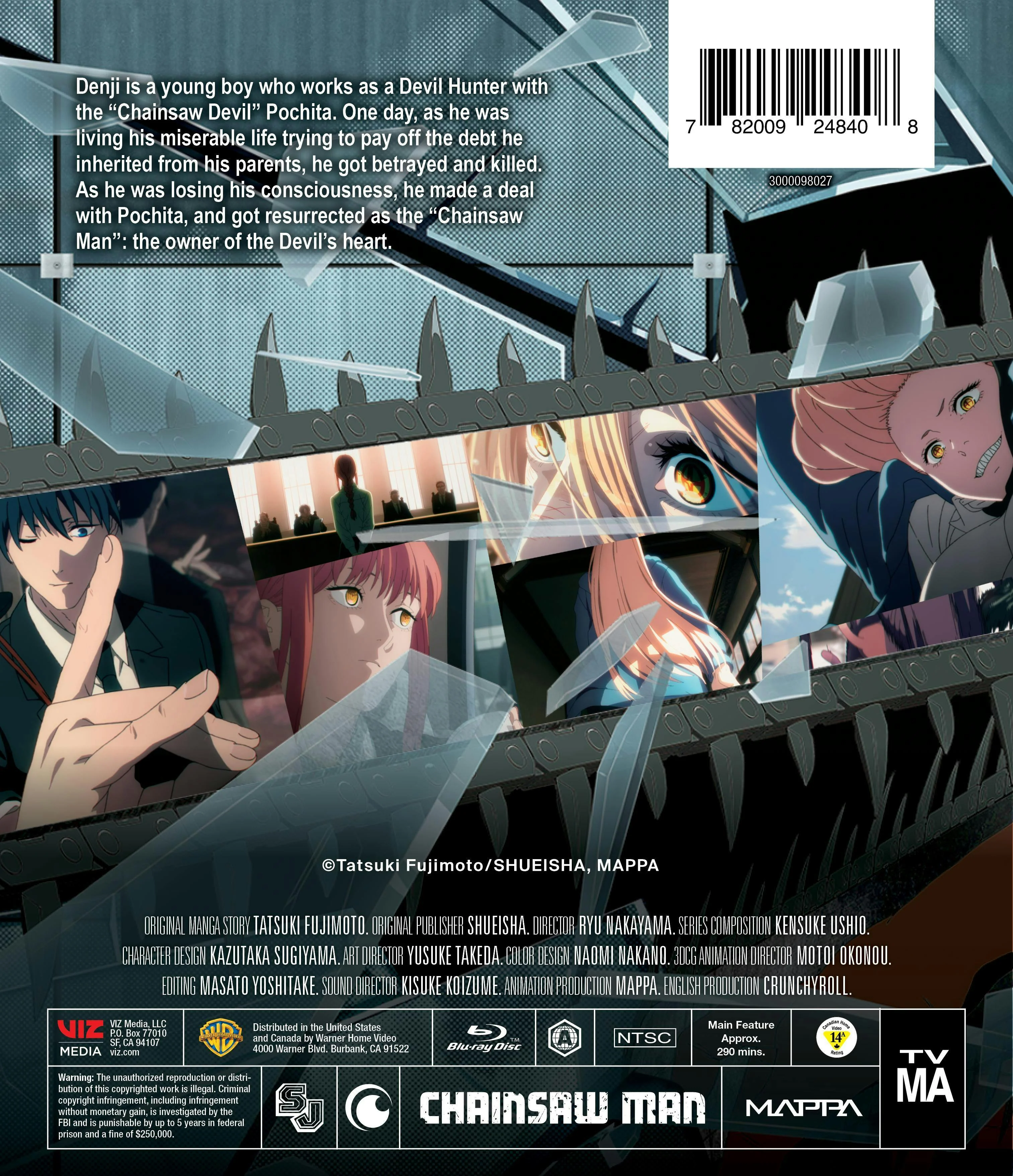Chainsaw Man Season 1 Limited Edition [Blu-ray] - Image 3