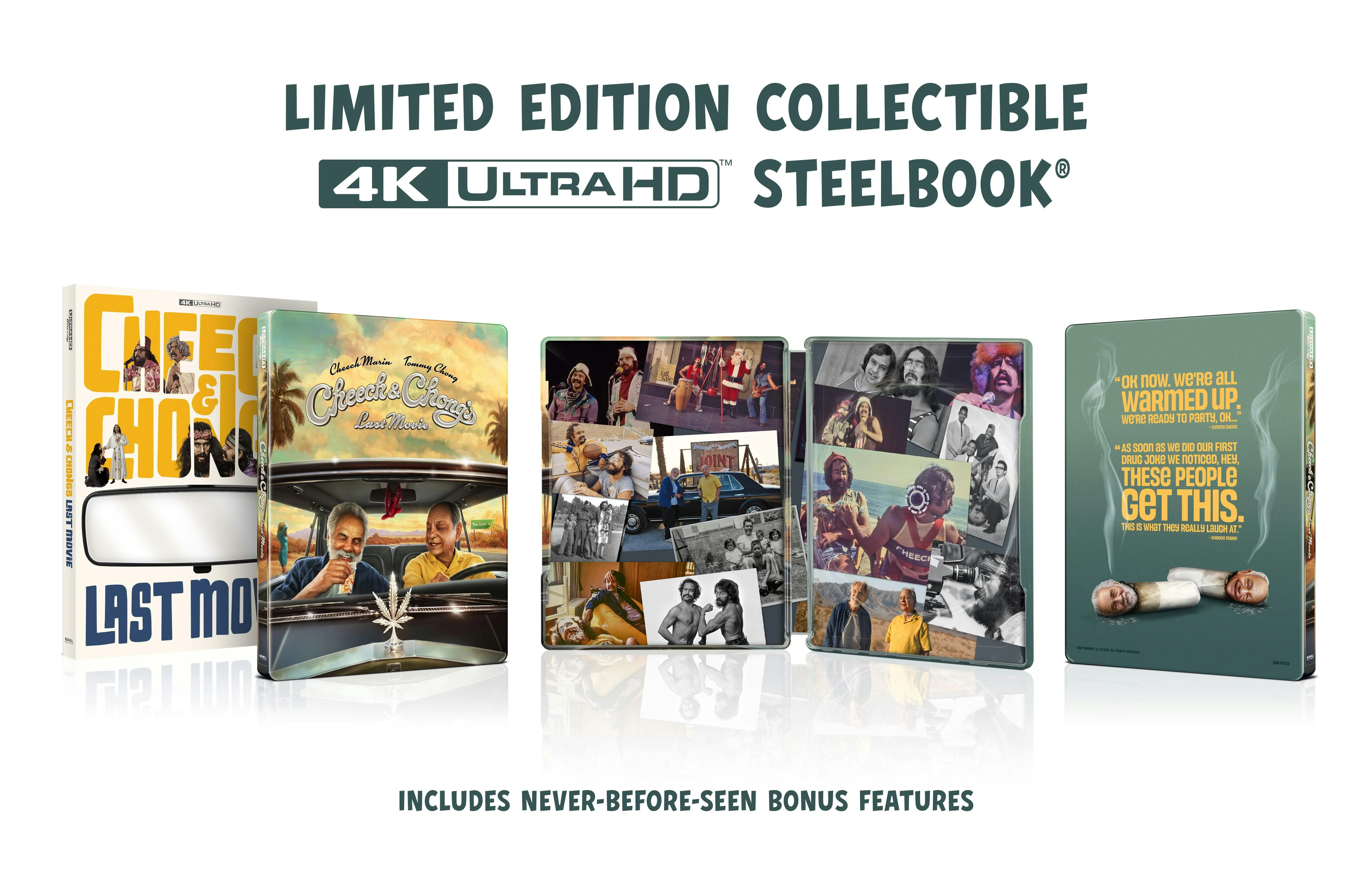 CHEECH & CHONG'S LAST MOVIE STEELBOOK (Limited Edition Steelbook) [UHD] - Image 4