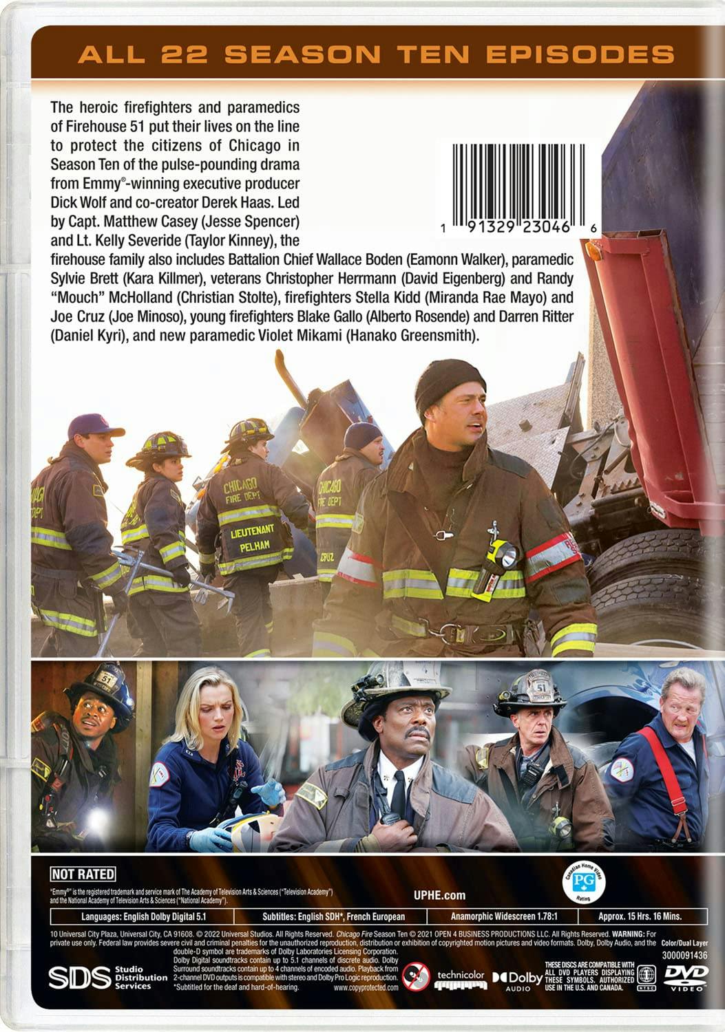 Chicago Fire: Season Ten (Box Set) [DVD] - Image 3