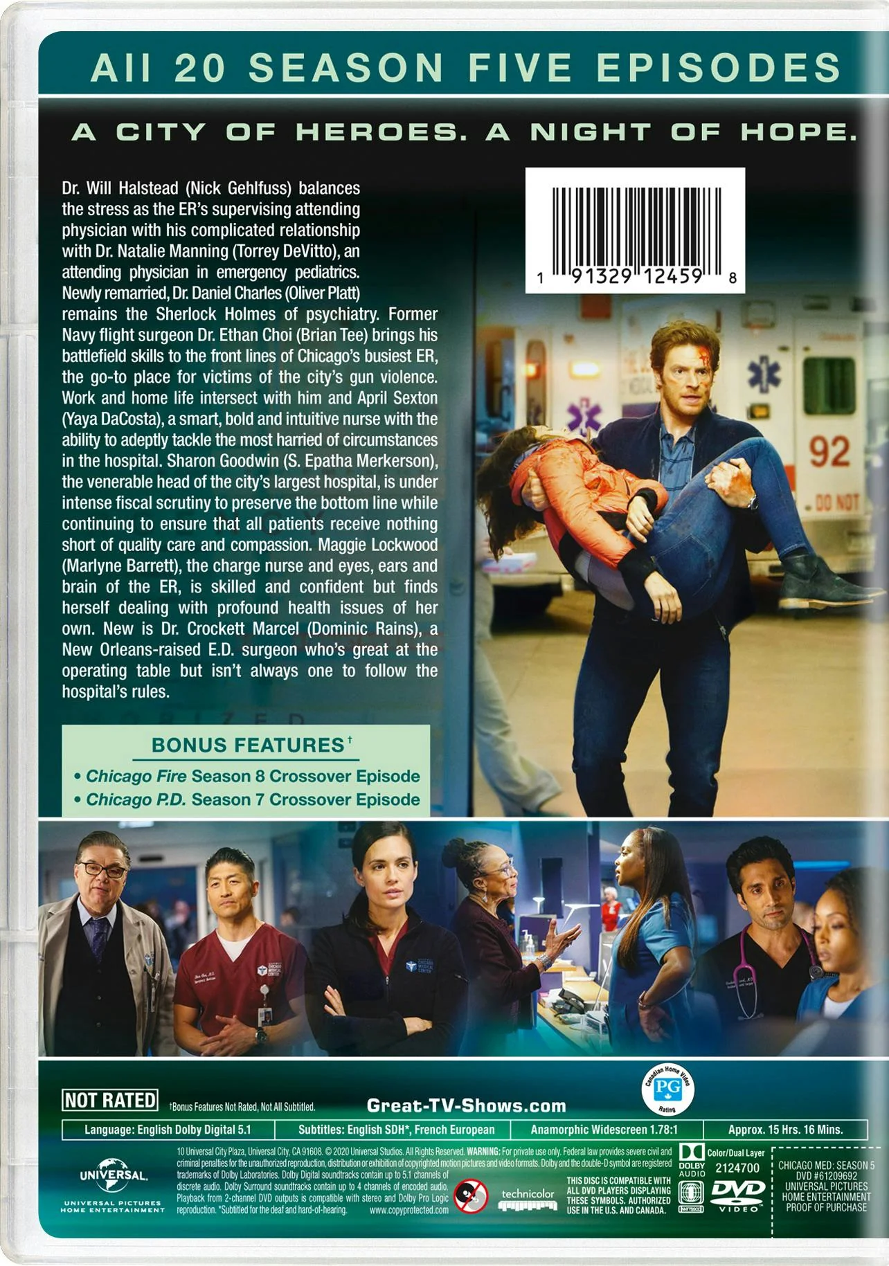 Chicago Med: Season Five [DVD] - Image 2