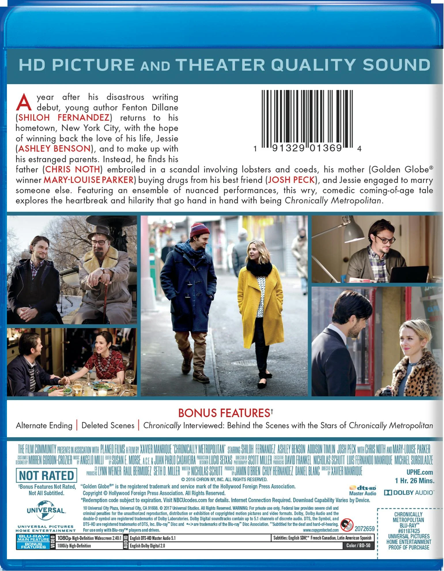 Chronically Metropolitan (Blu-ray + Digital HD) [Blu-ray] - Image 2