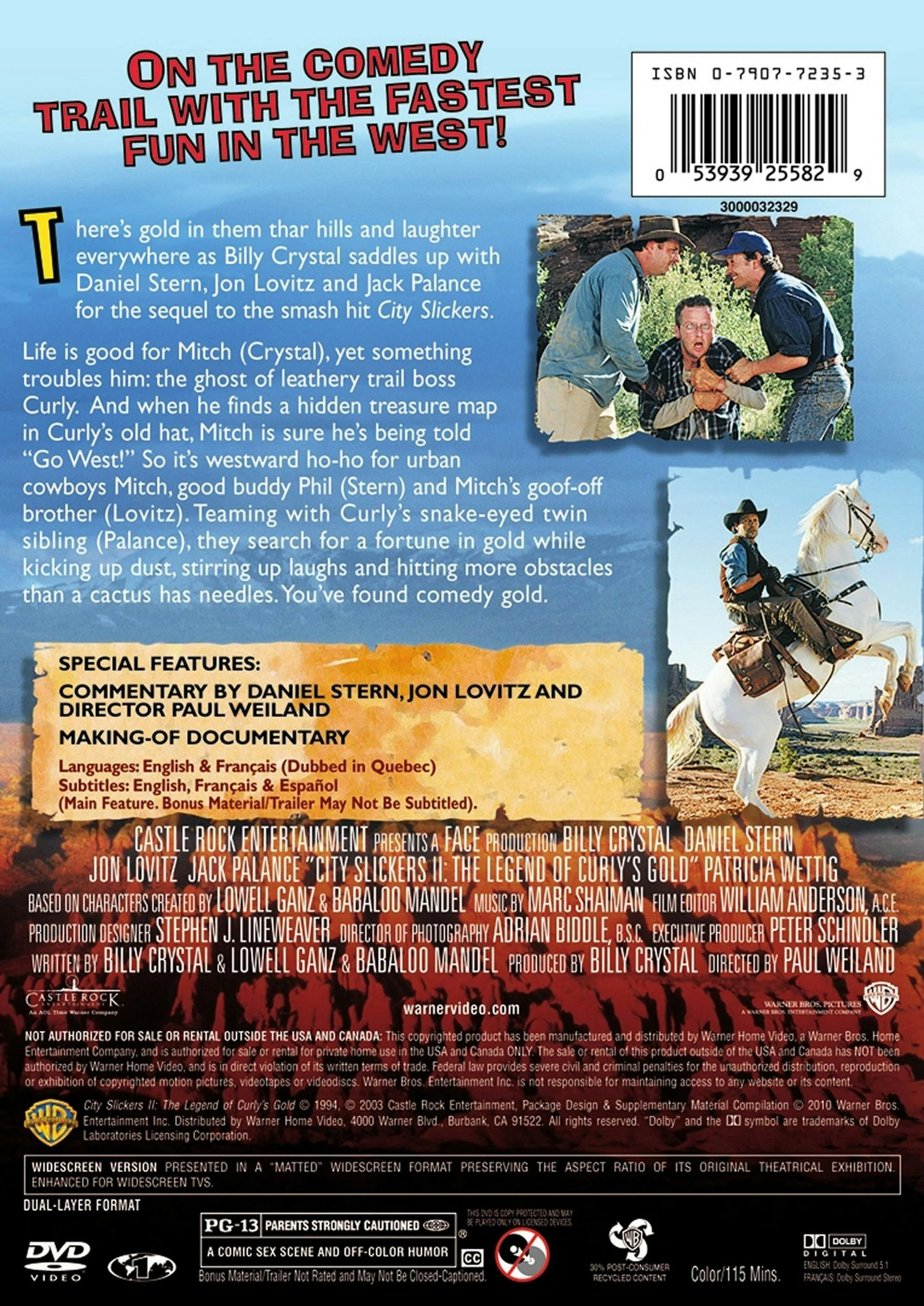 City Slickers 2 - The Legend of Curly's Gold [DVD] - Image 2