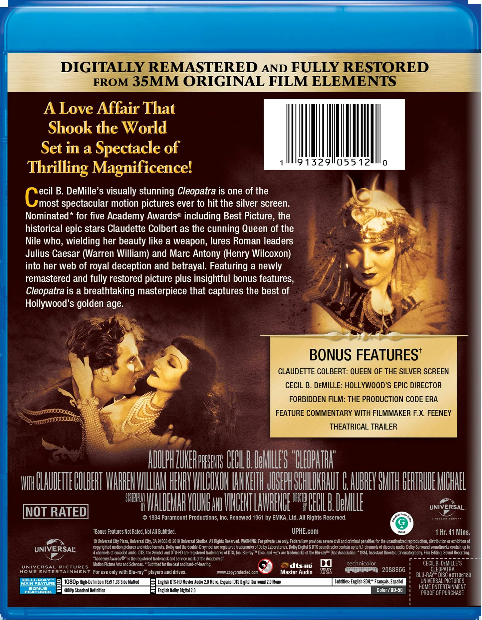 Cleopatra [Blu-ray] - Image 2