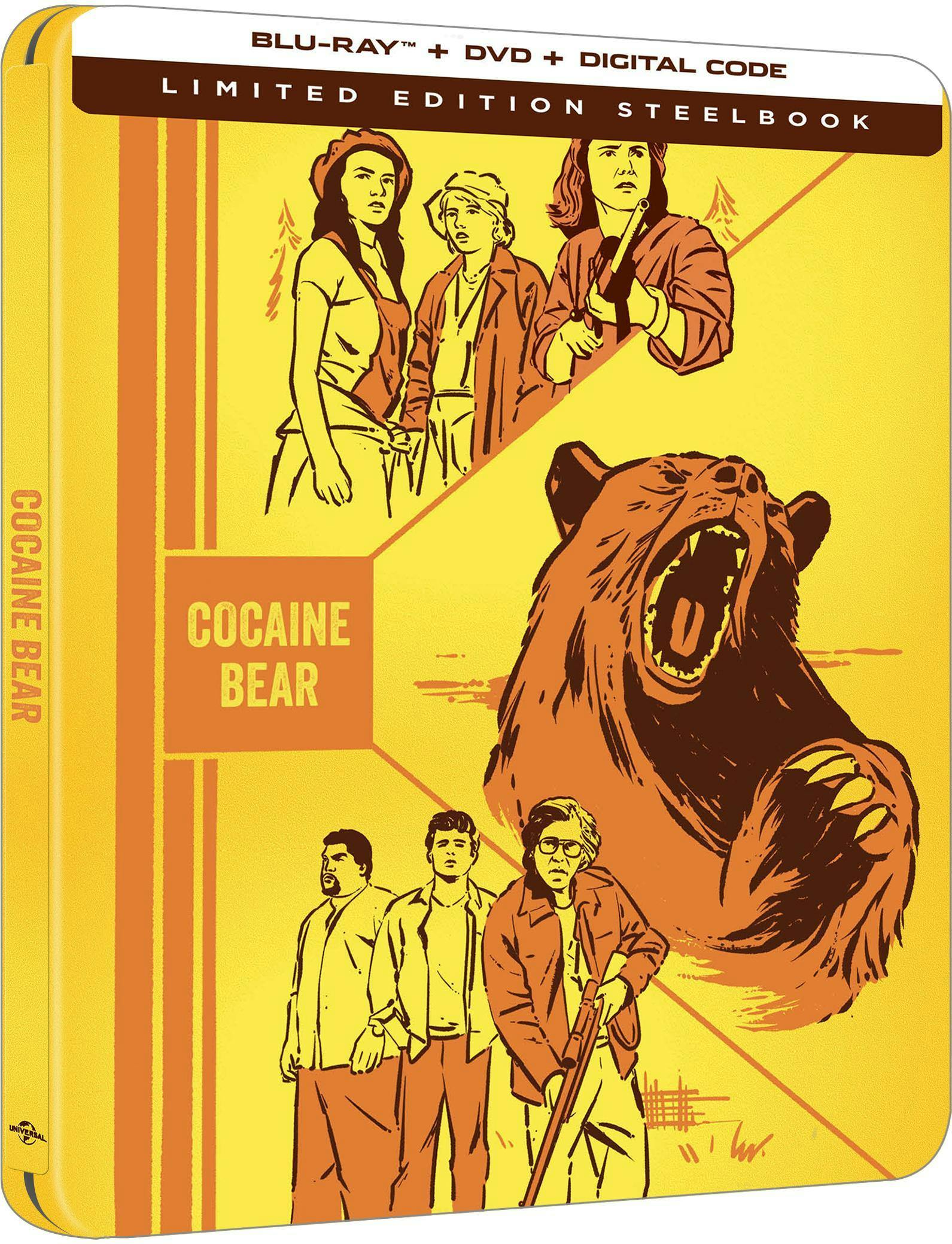 Cocaine Bear - Limited Edition Steelbook [Blu-ray] - Image 2