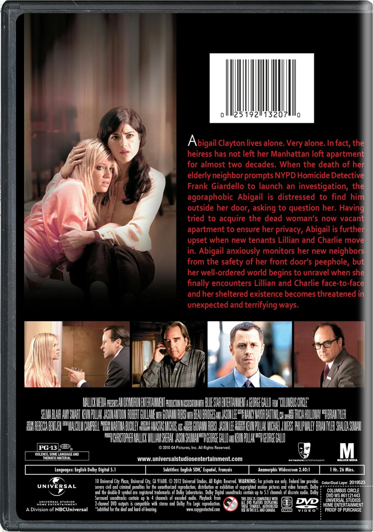 Columbus Circle [DVD] - Image 2