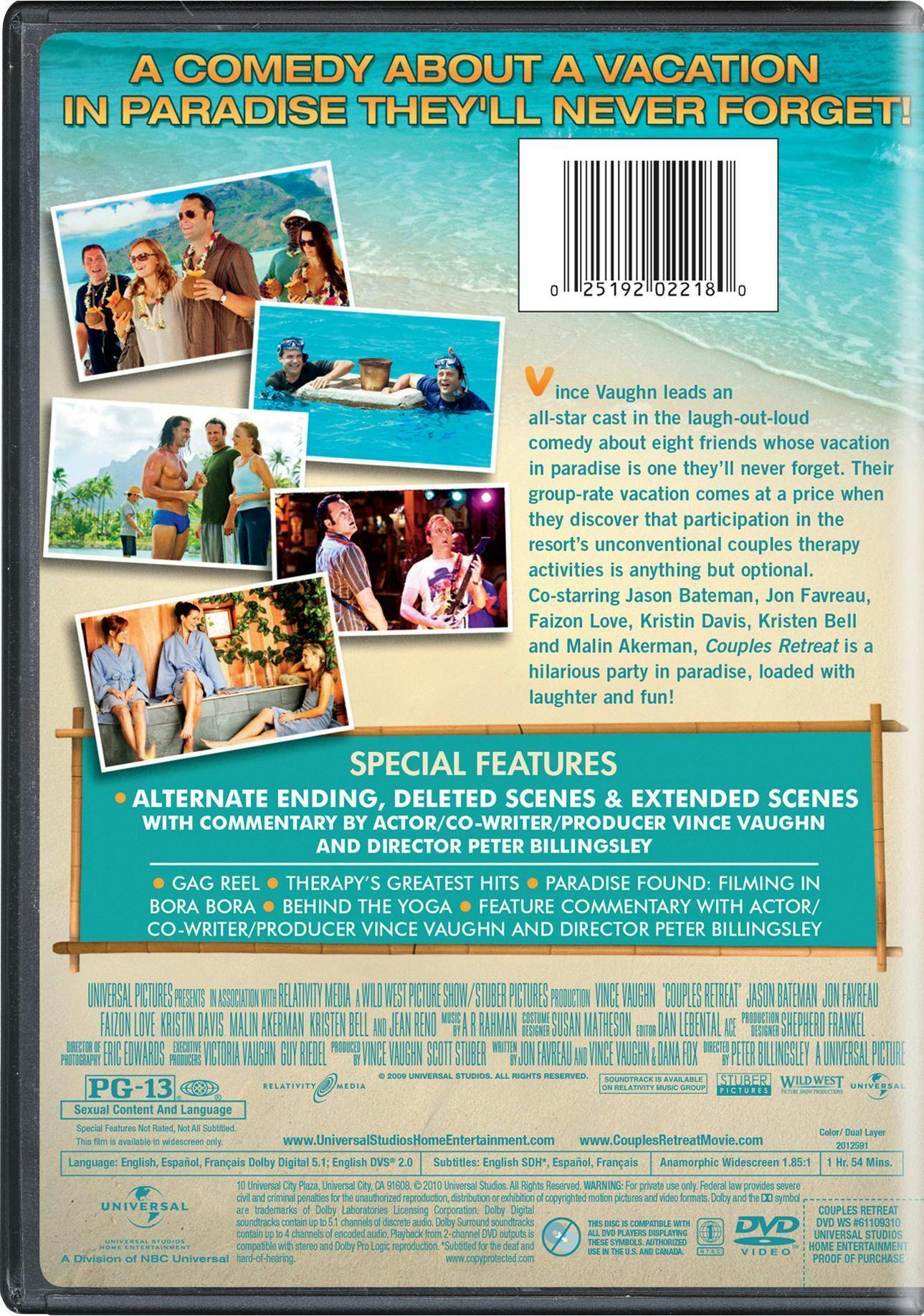 Couples Retreat (DVD Widescreen) [DVD] - Image 2