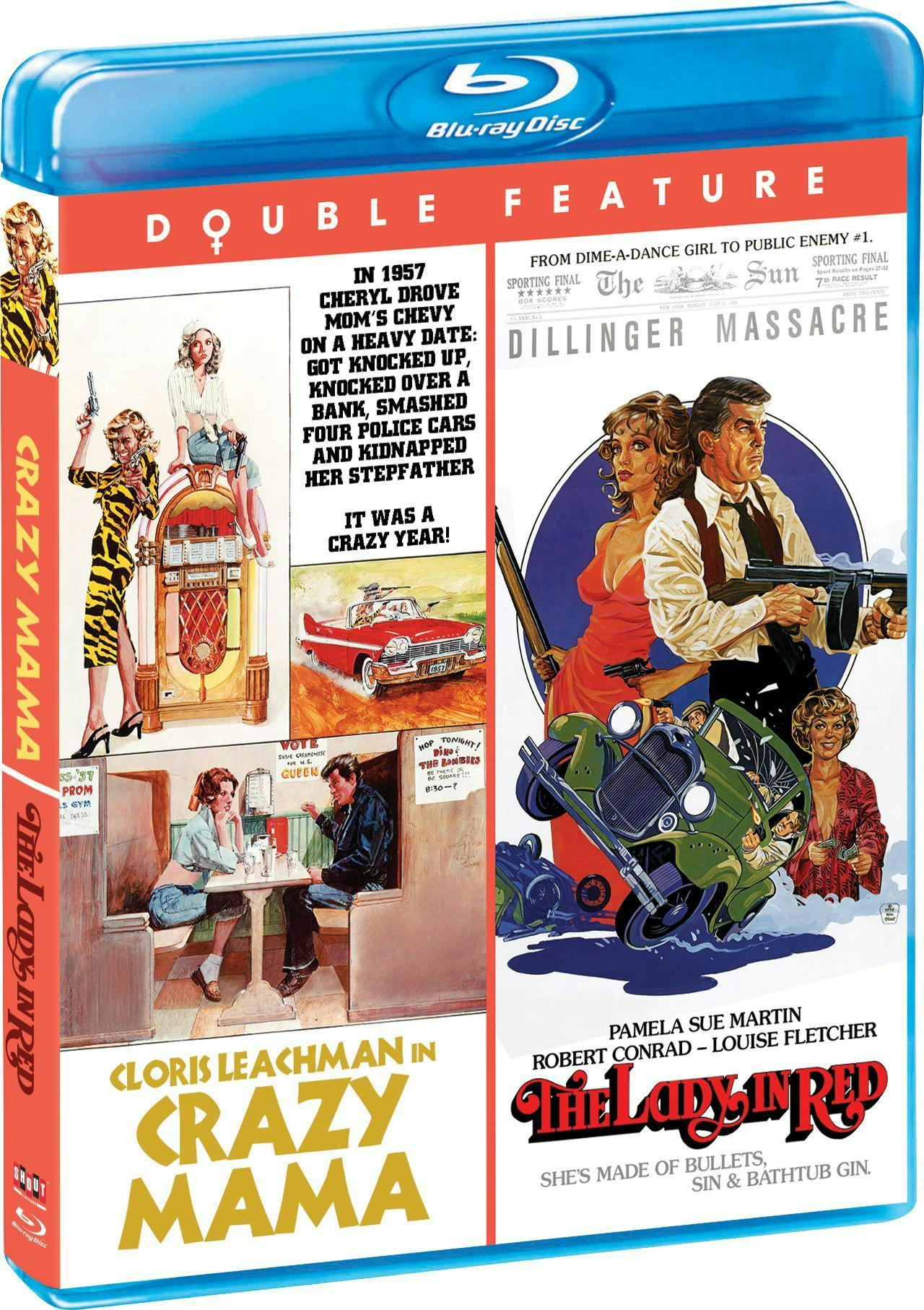 Crazy Mama/Lady In Red [Blu-ray] - Image 2