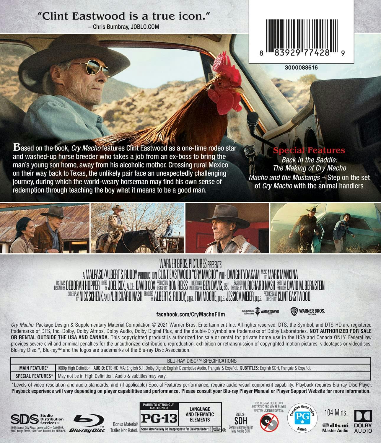 Cry Macho [Blu-ray] - Image 3