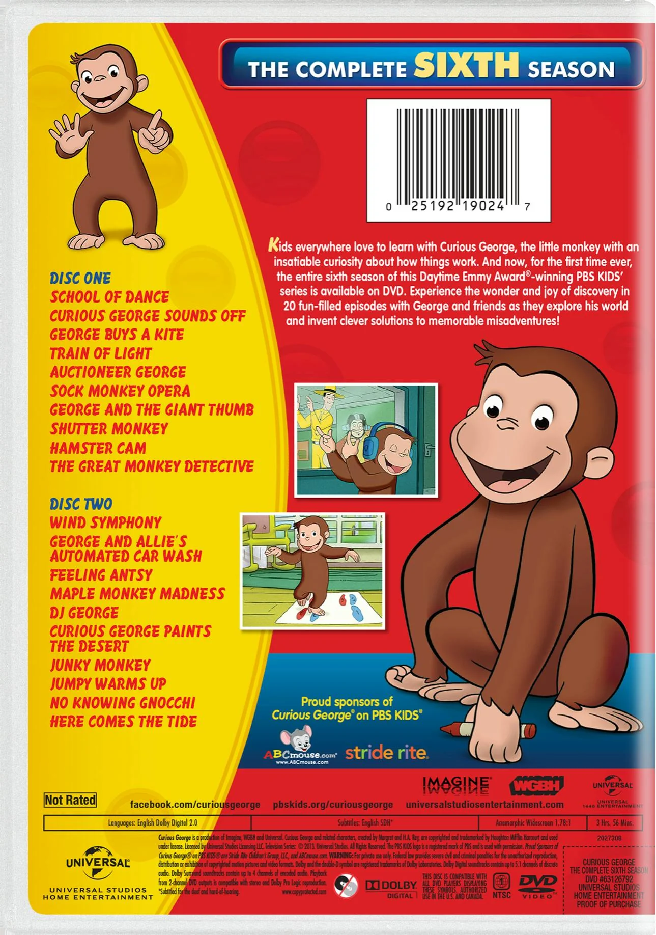 Curious George: The Complete Sixth Season [DVD] - Image 2