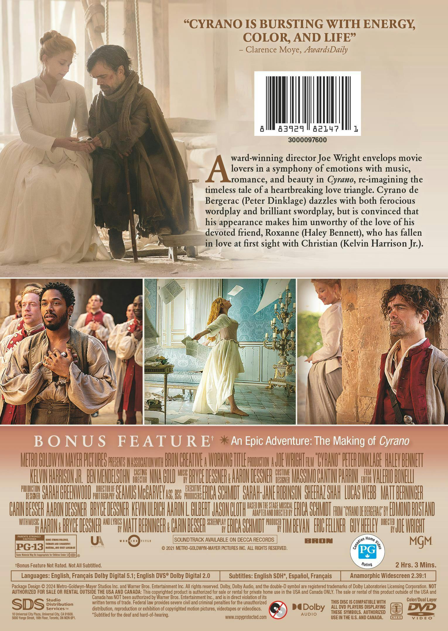 Cyrano [DVD] - Image 3