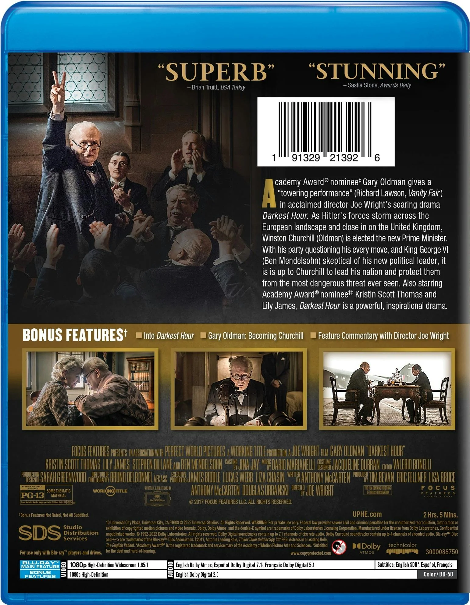 Darkest Hour [Blu-ray] - Image 2