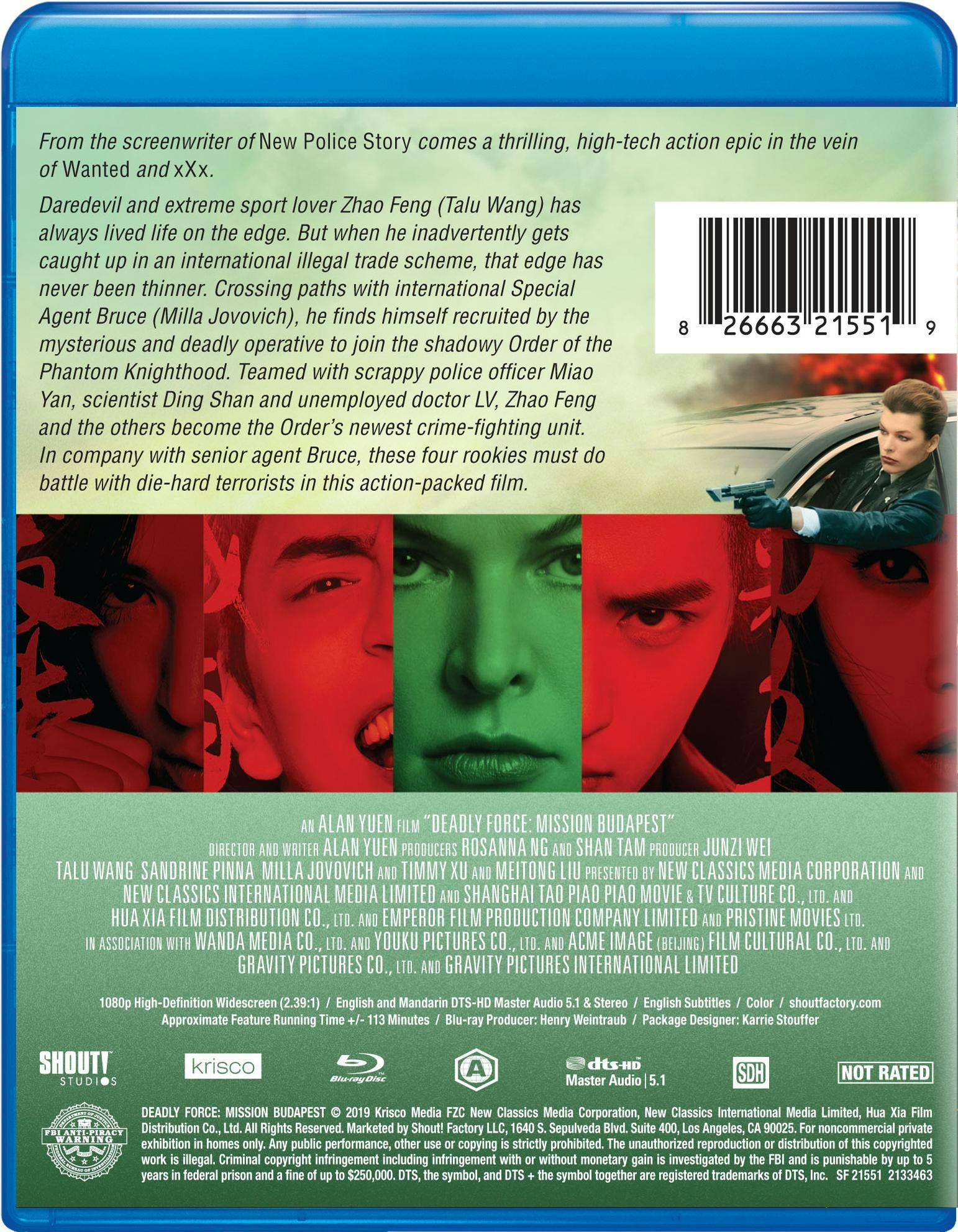 Deadly Force: Mission Budapest [Blu-ray] - Image 3