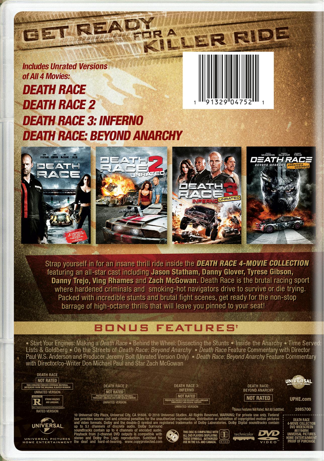 Death Race: 4-movie Collection (DVD Set) [DVD] - Image 3