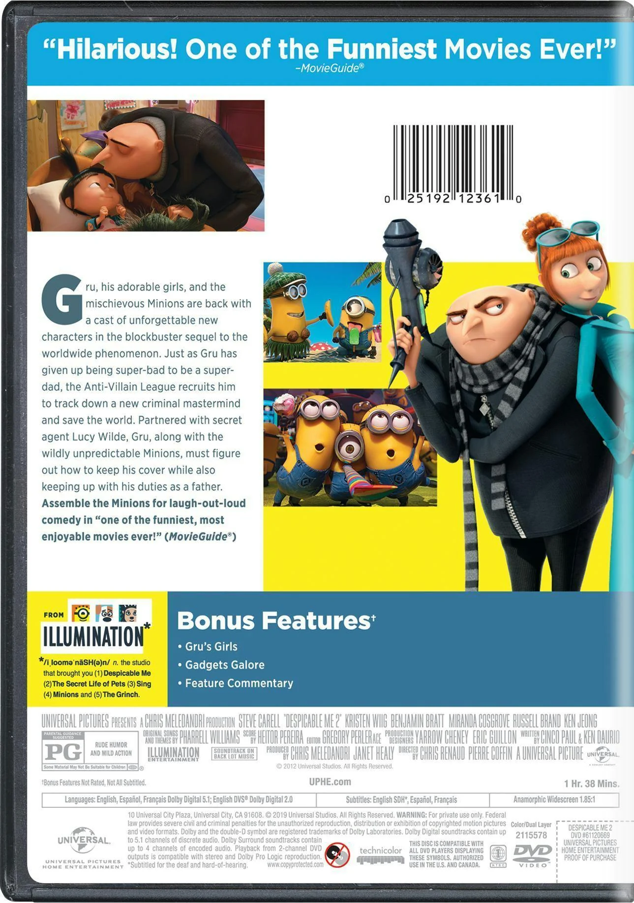 Despicable Me 2 [DVD] - Image 2