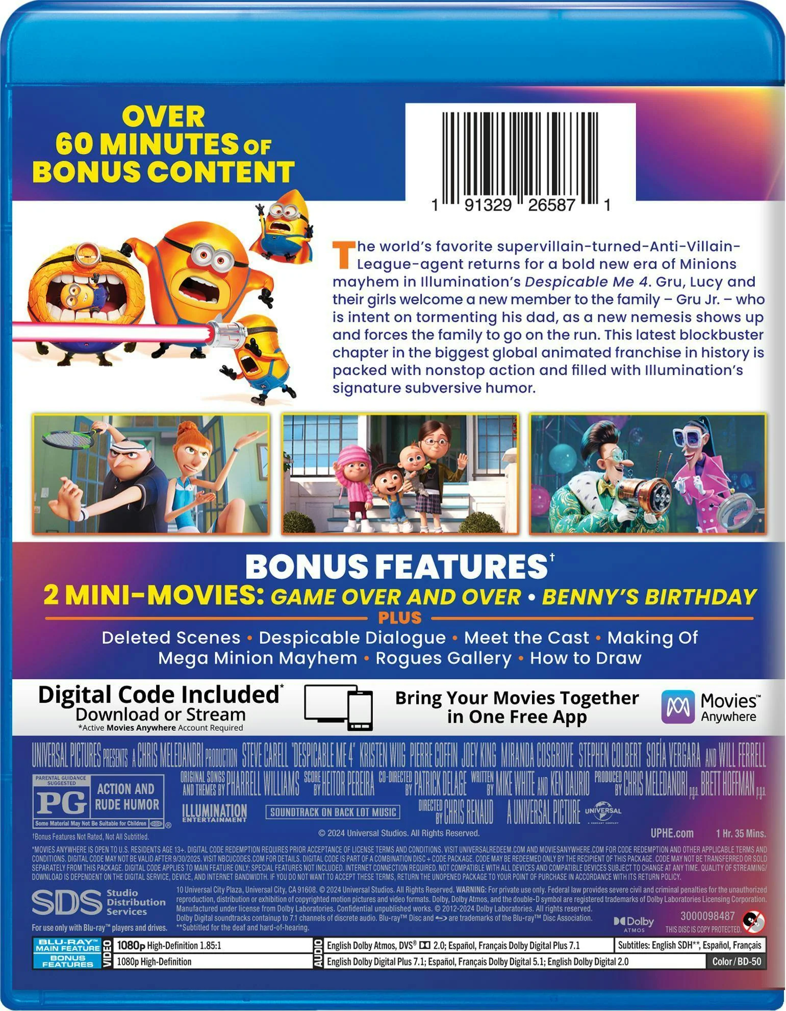 Despicable Me 4 - Collector's Edition Blu-ray + Digital [Blu-ray] - Image 3
