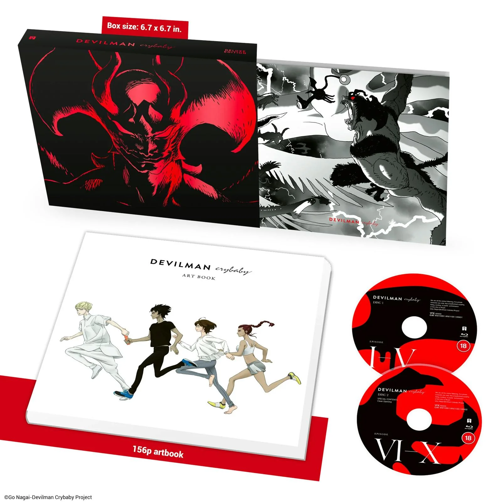 Devilman Crybaby: The Complete Series (Deluxe Edition) [Blu-ray] - Image 2
