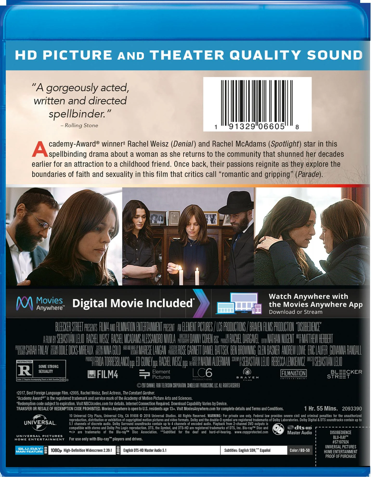 Disobedience [Blu-ray] - Image 2