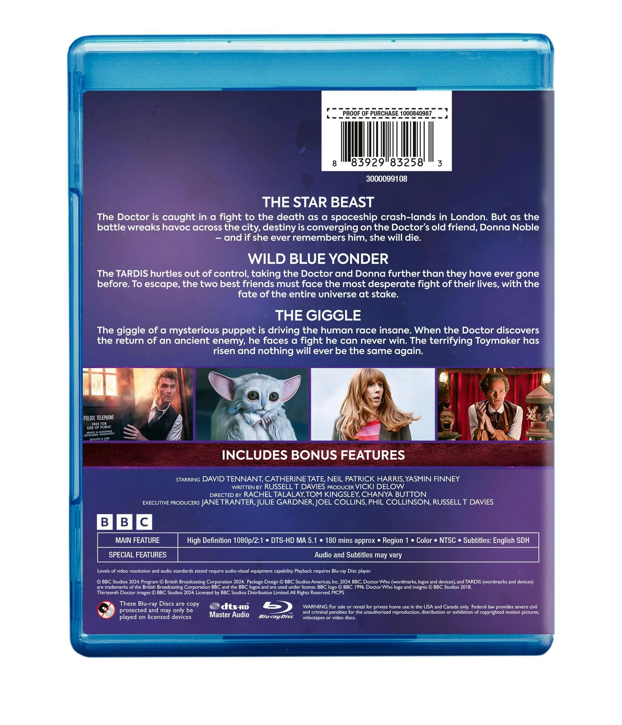 Doctor Who: 60th Anniversary Specials [Blu-ray] - Image 3
