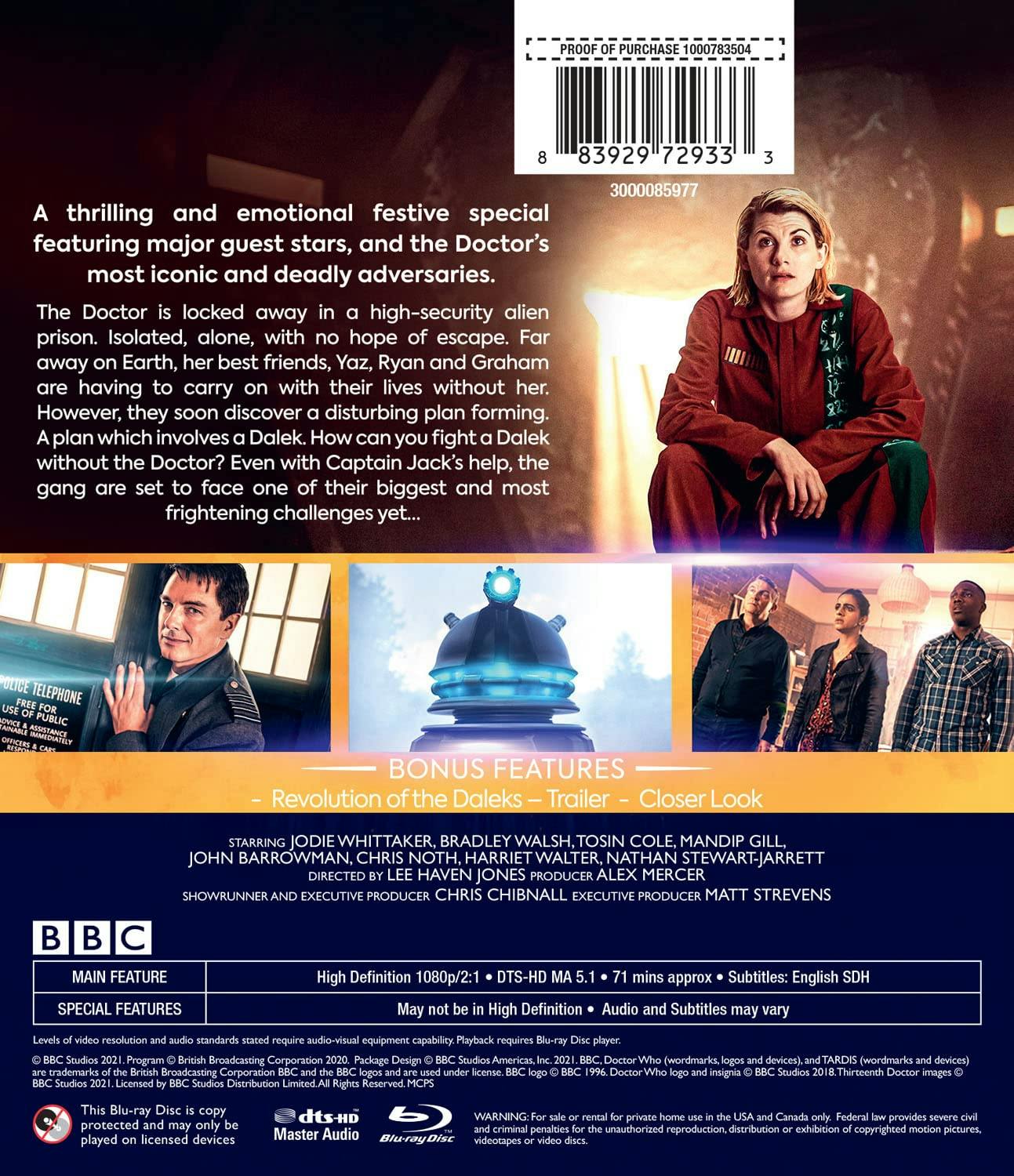 Doctor Who: Revolution of the Daleks [Blu-ray] - Image 3