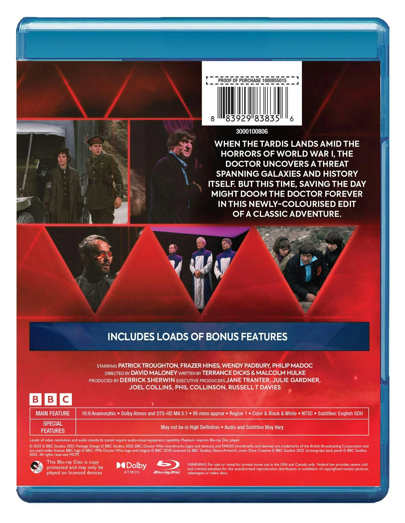 Doctor Who: The War Games [Blu-ray] - Image 3