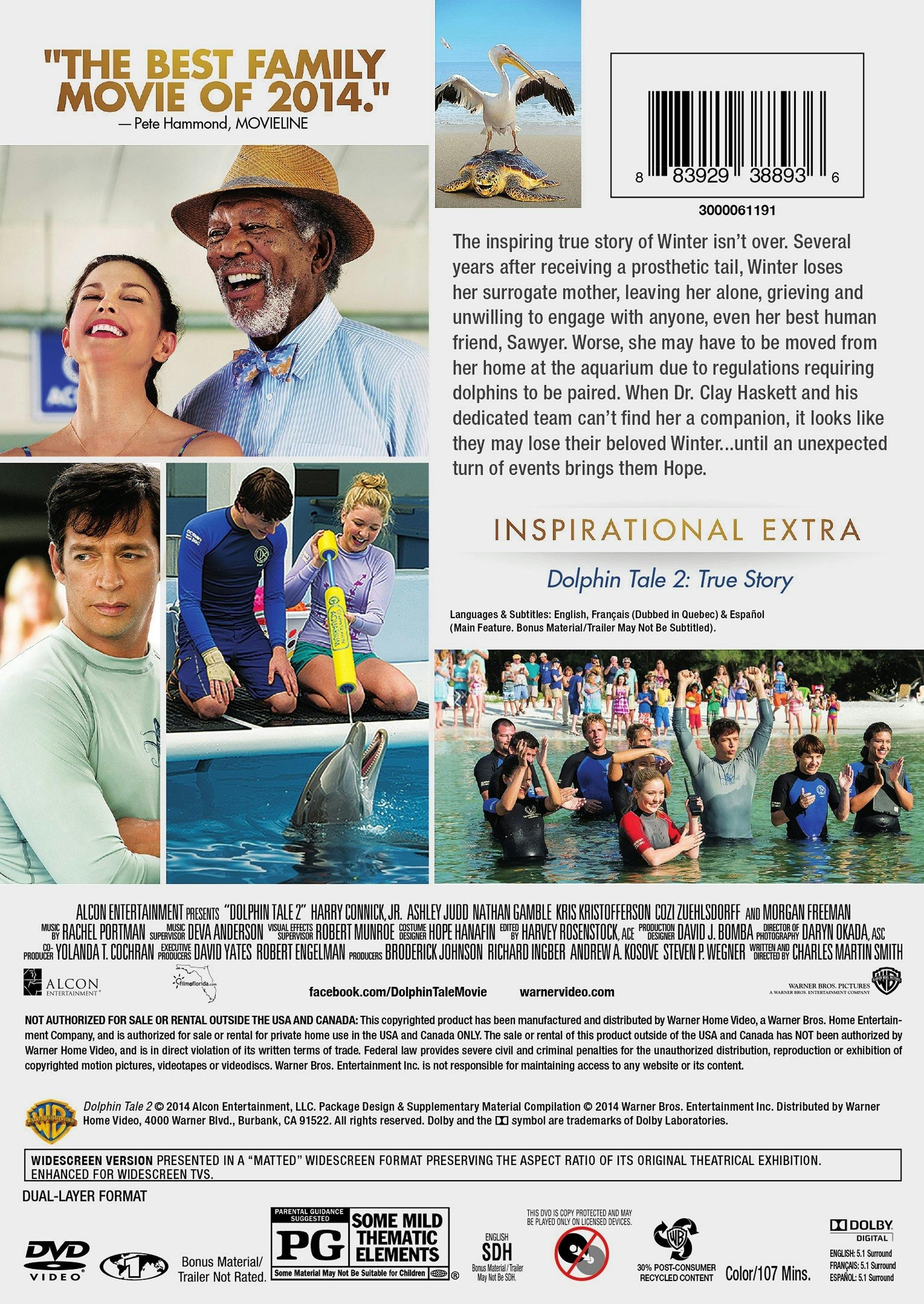 Dolphin Tale 2 [DVD] - Image 2