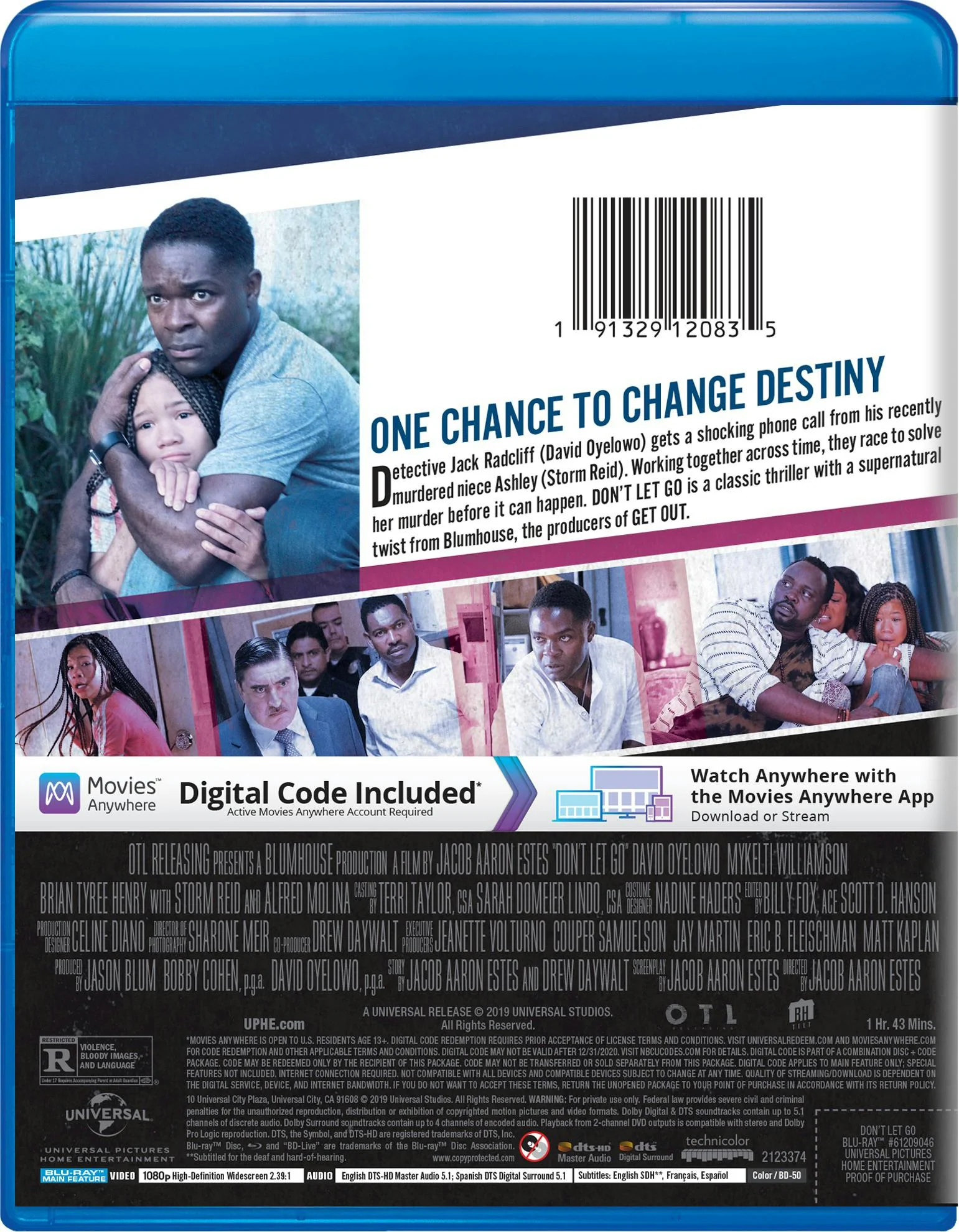 Don't Let Go (Blu-ray + Digital Copy) [Blu-ray] - Image 2