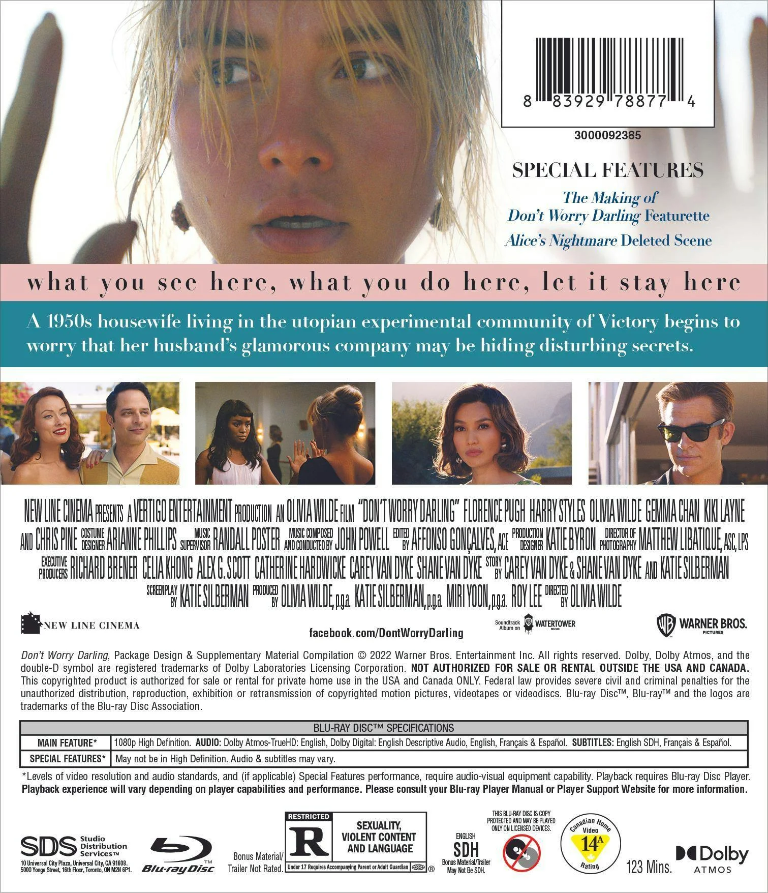 Don't Worry Darling (Blu-ray) [Blu-ray] - Image 3