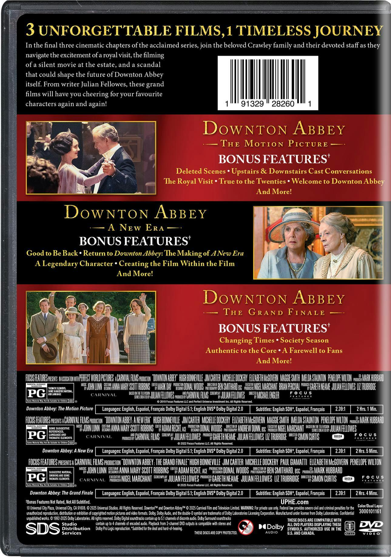 Downton Abbey 3-Film Collection [DVD] - Image 3
