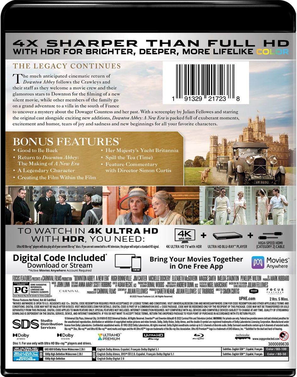 Downton Abbey: A New Era (4K Ultra HD + Blu-ray) [UHD] - Image 3