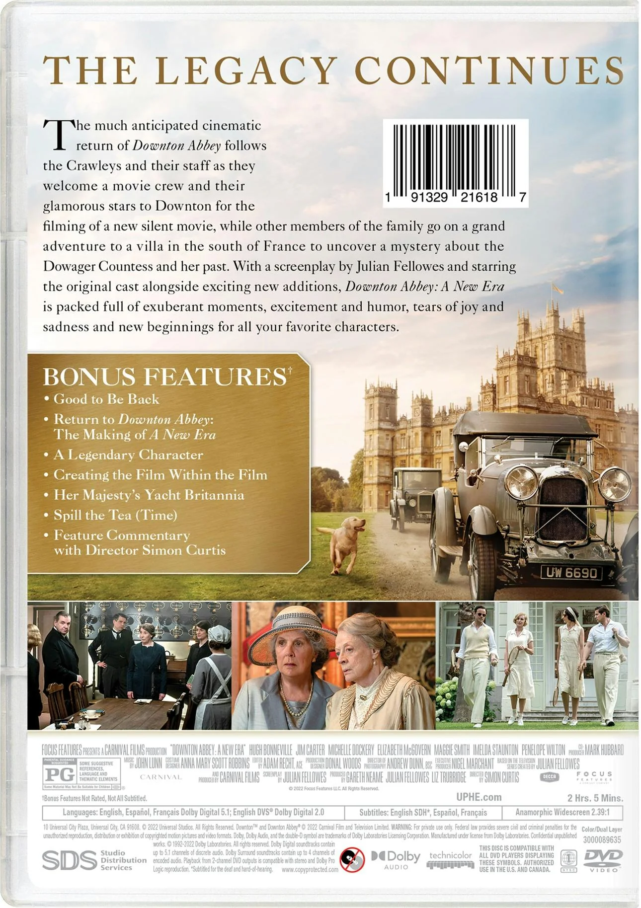Downton Abbey: A New Era [DVD] - Image 3