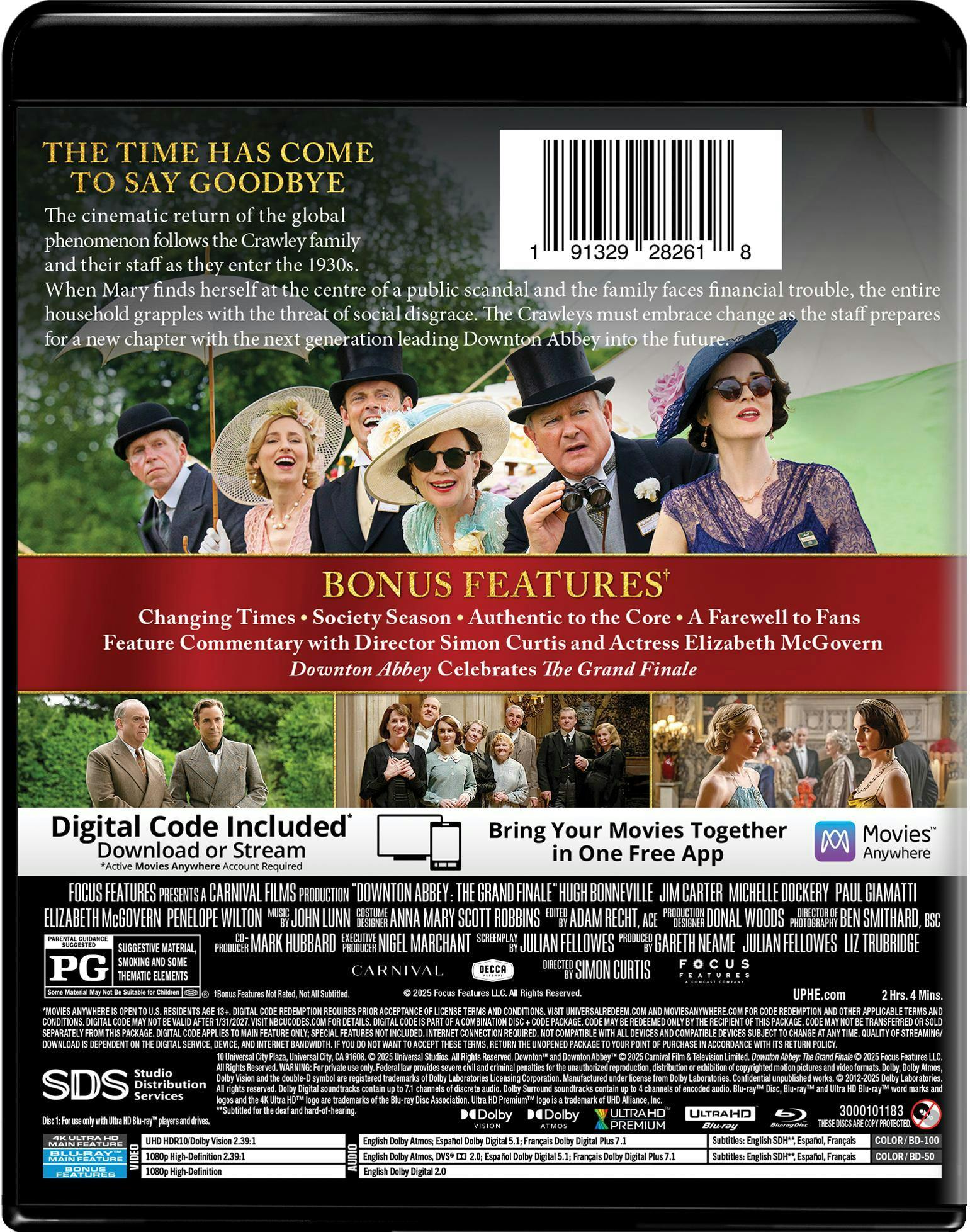Downton Abbey: The Grand Finale - Collector's Edition 4K Ultra HD + Blu-ray + Digital (4K Ultra HD + Blu-ray + Digital) [UHD] - Image 3