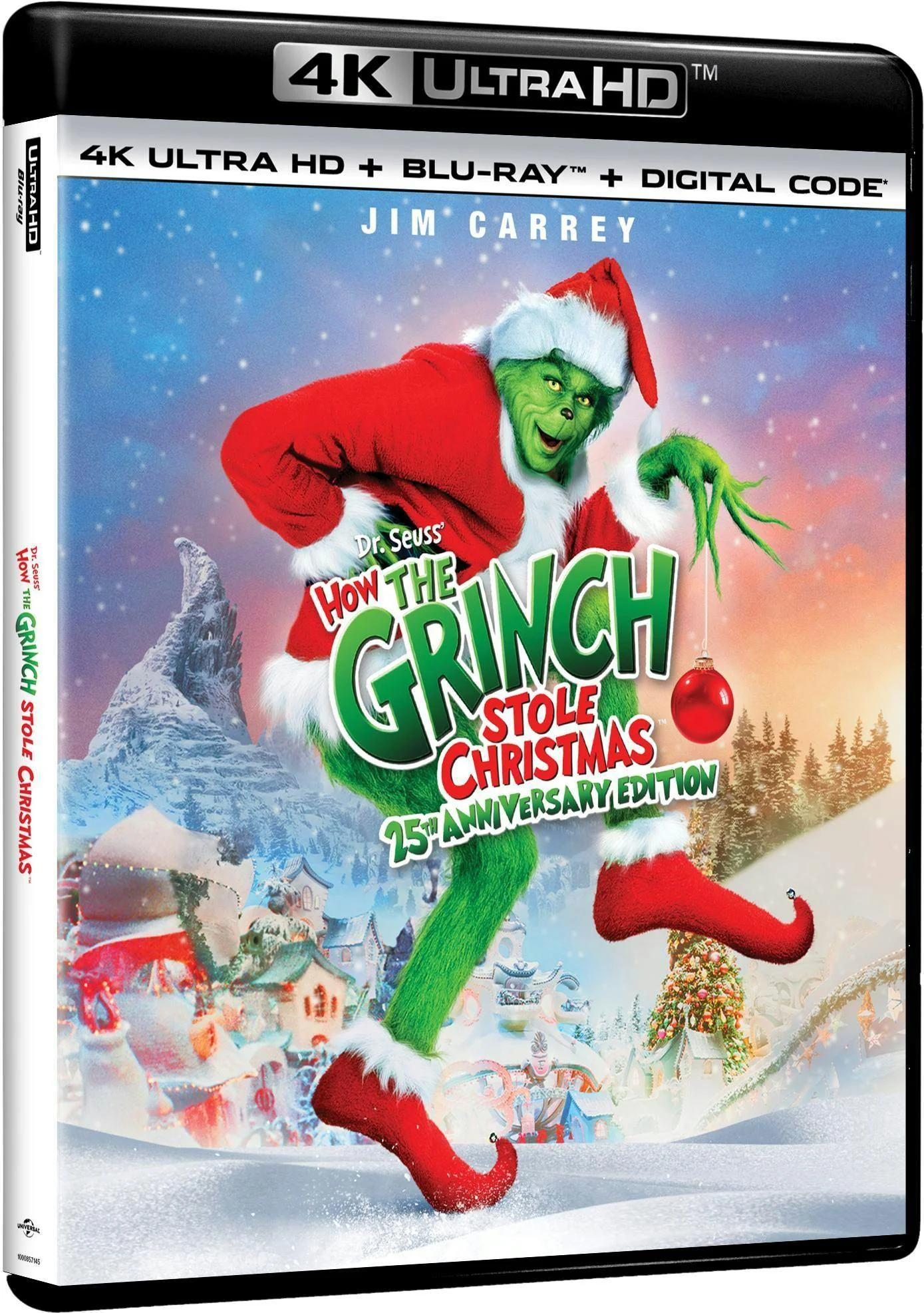 Dr. Seuss' How The Grinch Stole Christmas - 25th Anniversary Edition 4K Ultra HD + Blu-ray + Digital (4K Ultra HD + Blu-ray + Digital) [UHD] - Image 2