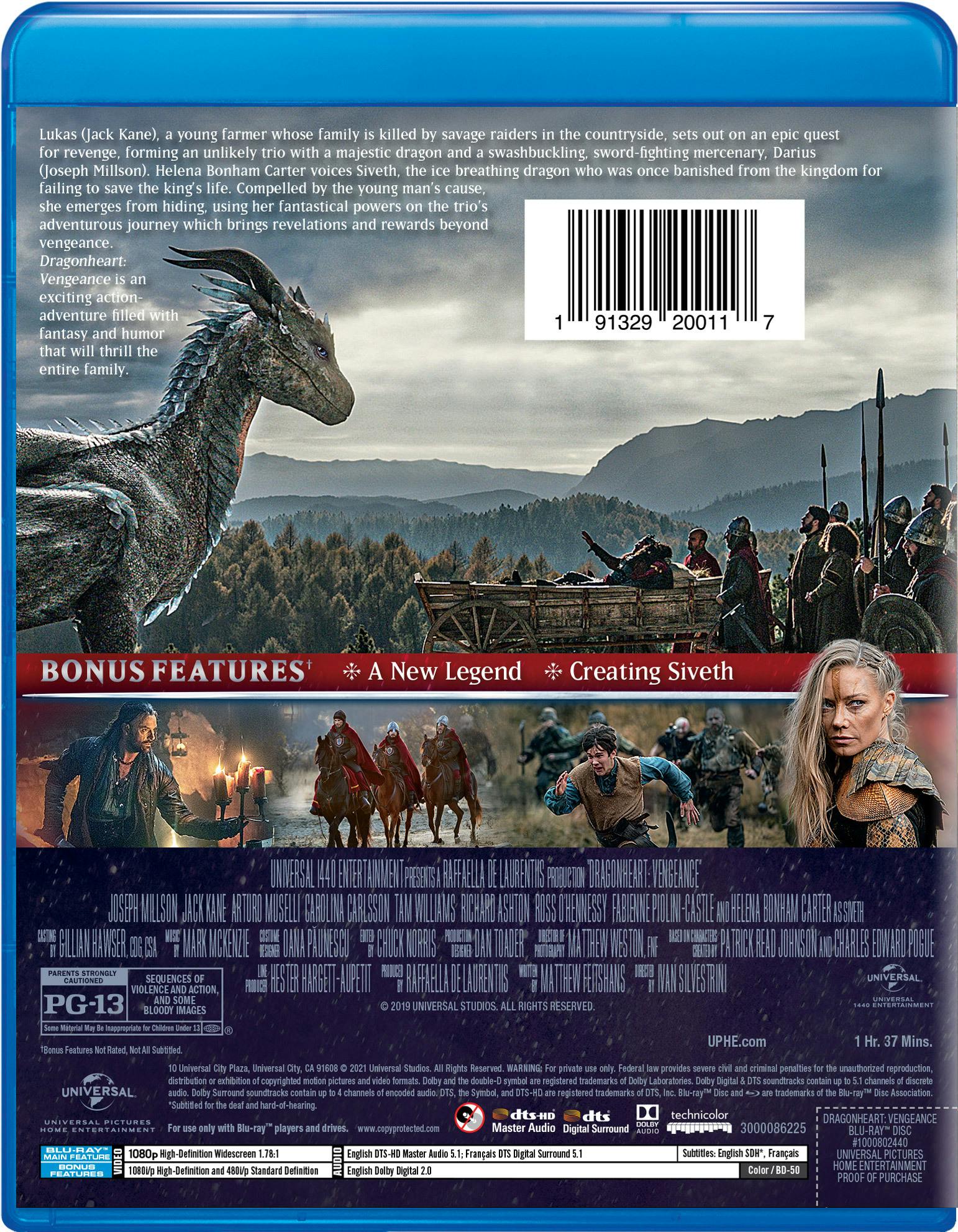 Dragonheart: Vengeance [Blu-ray] - Image 2