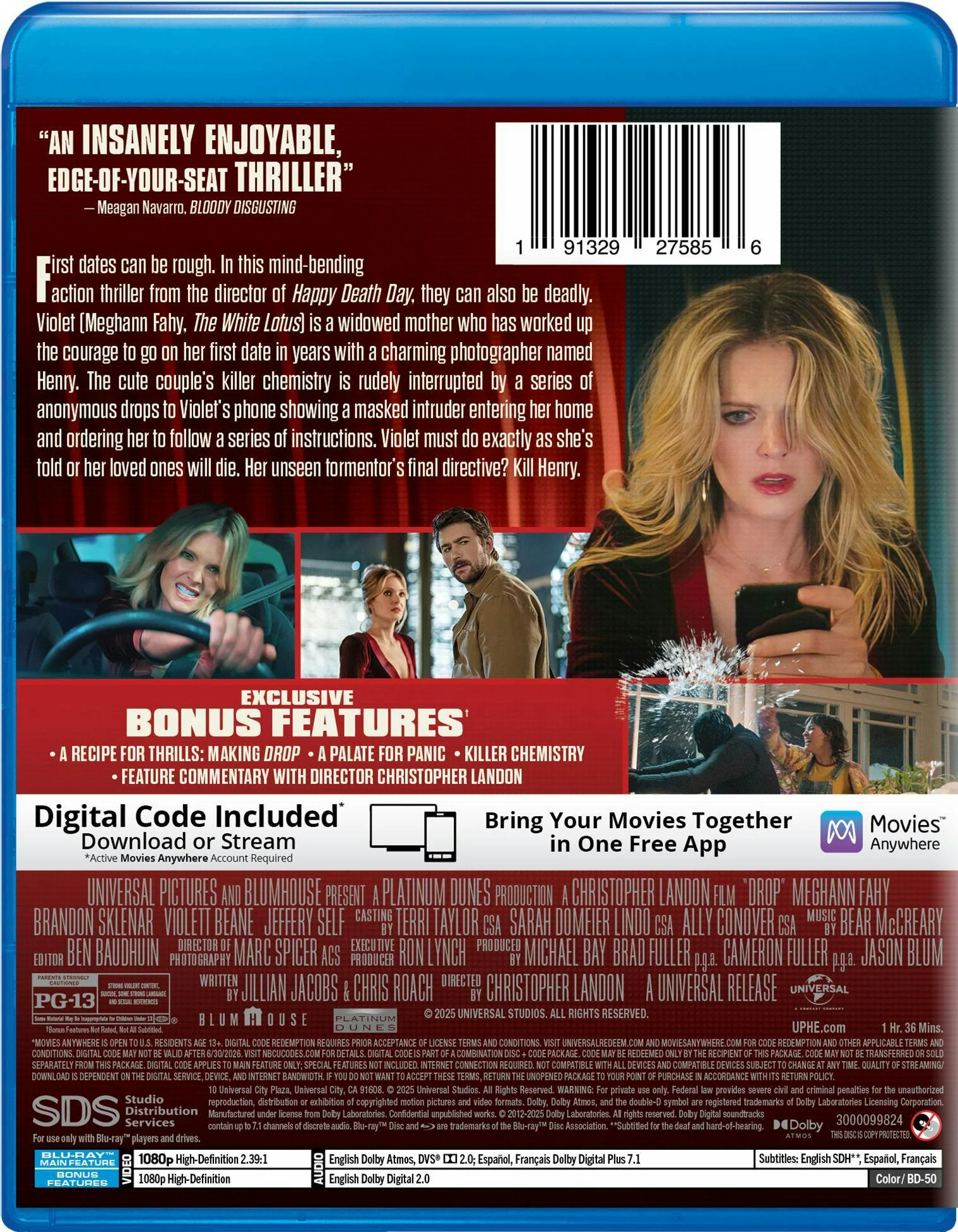 Drop - Collector's Edition Blu-ray + Digital [Blu-ray] - Image 3