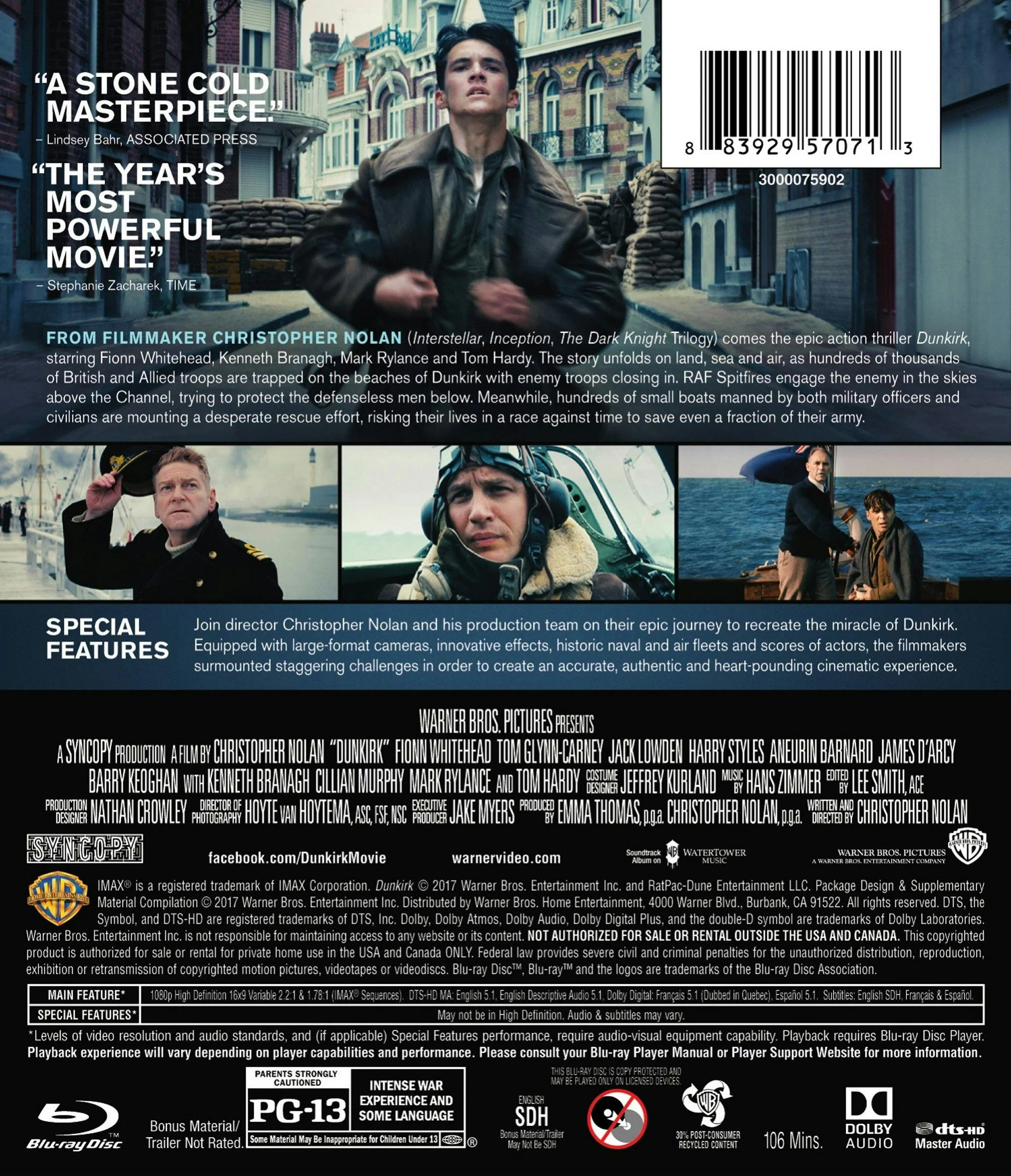 Dunkirk (Box Set) [Blu-Ray] - Image 3