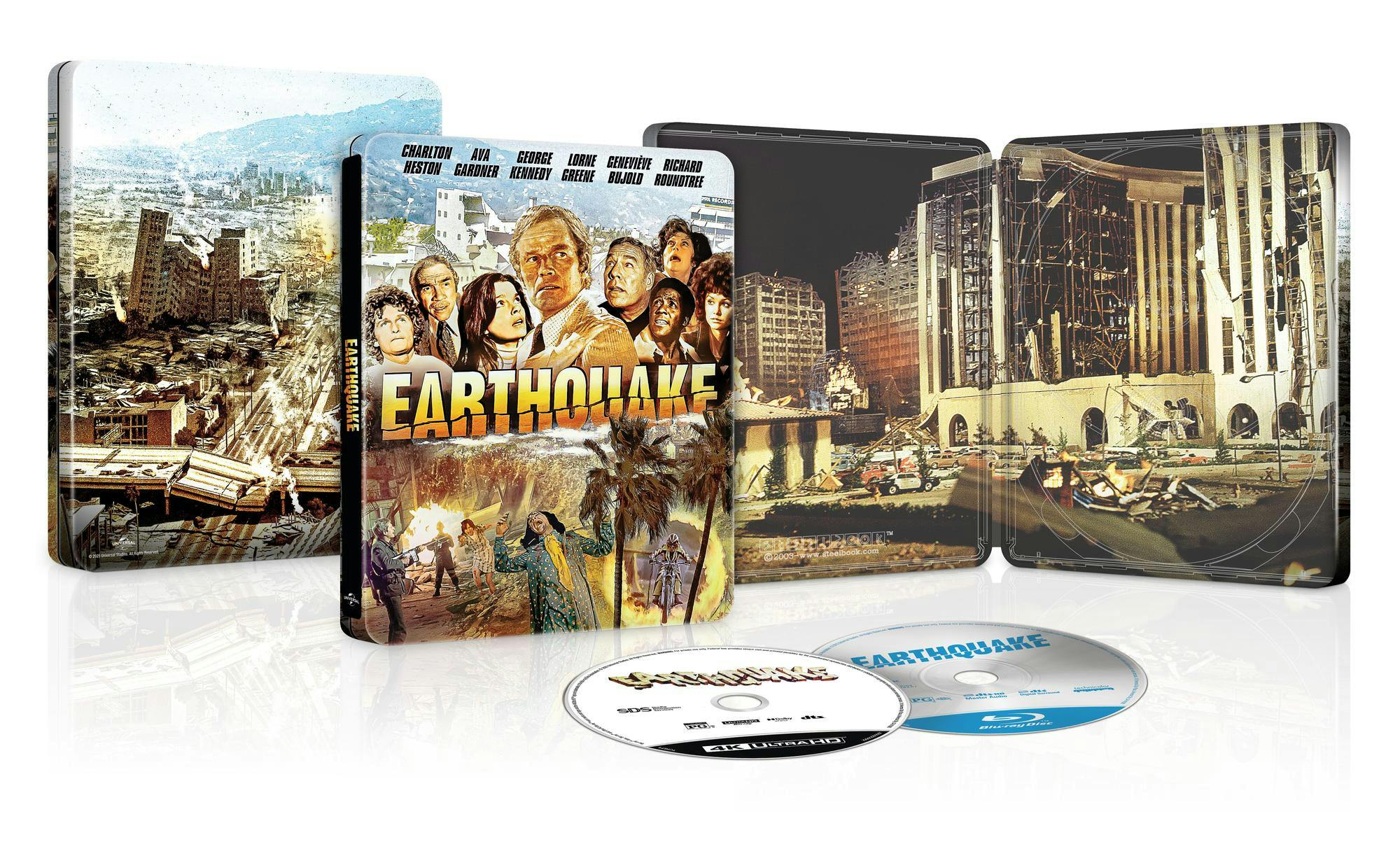 Earthquake (Limited Edition 4K Ultra HD Steelbook + Blu-ray + Digital) [UHD] - Image 4