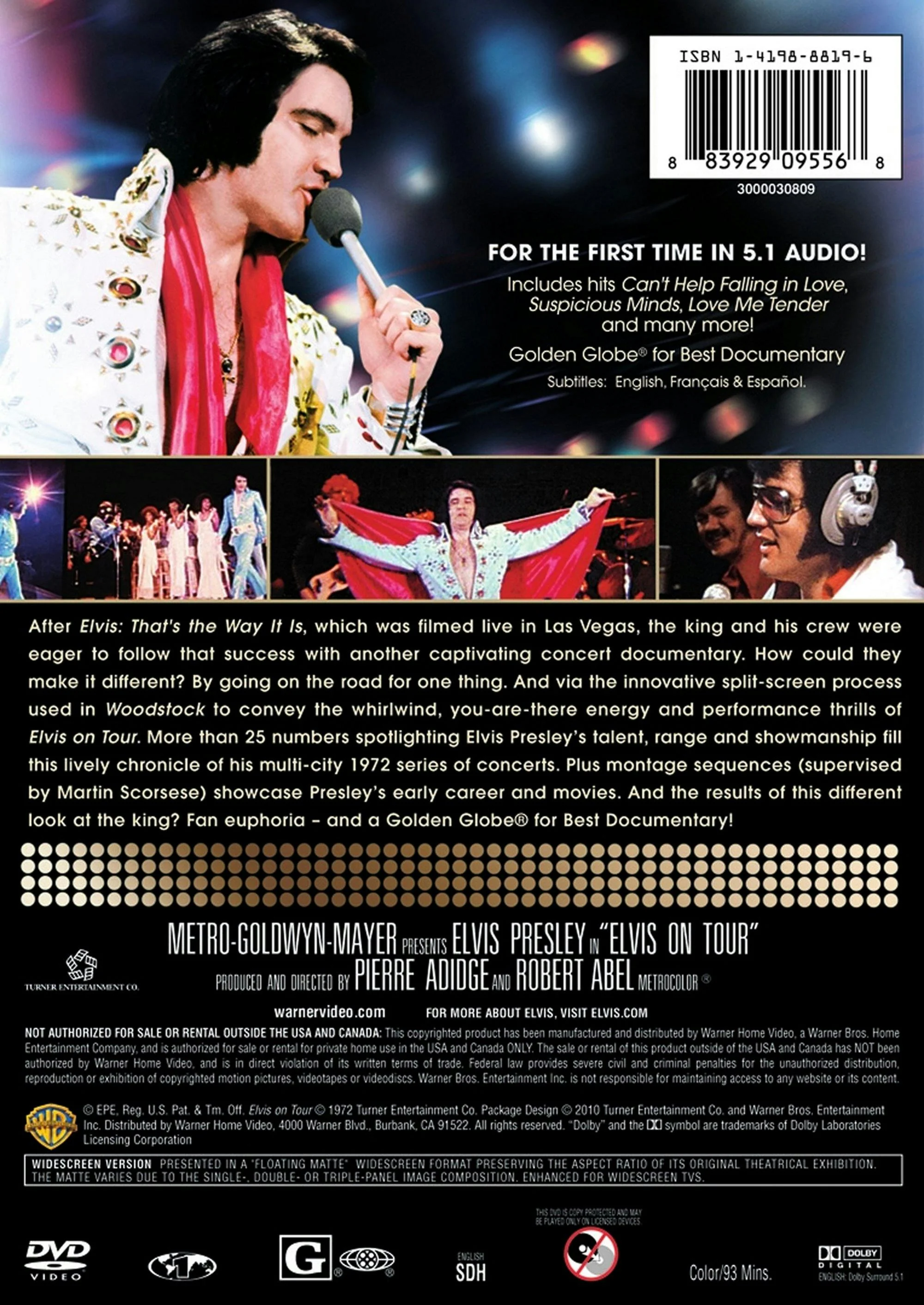 Elvis Presley: Elvis on Tour (DVD Widescreen) [DVD] - Image 3