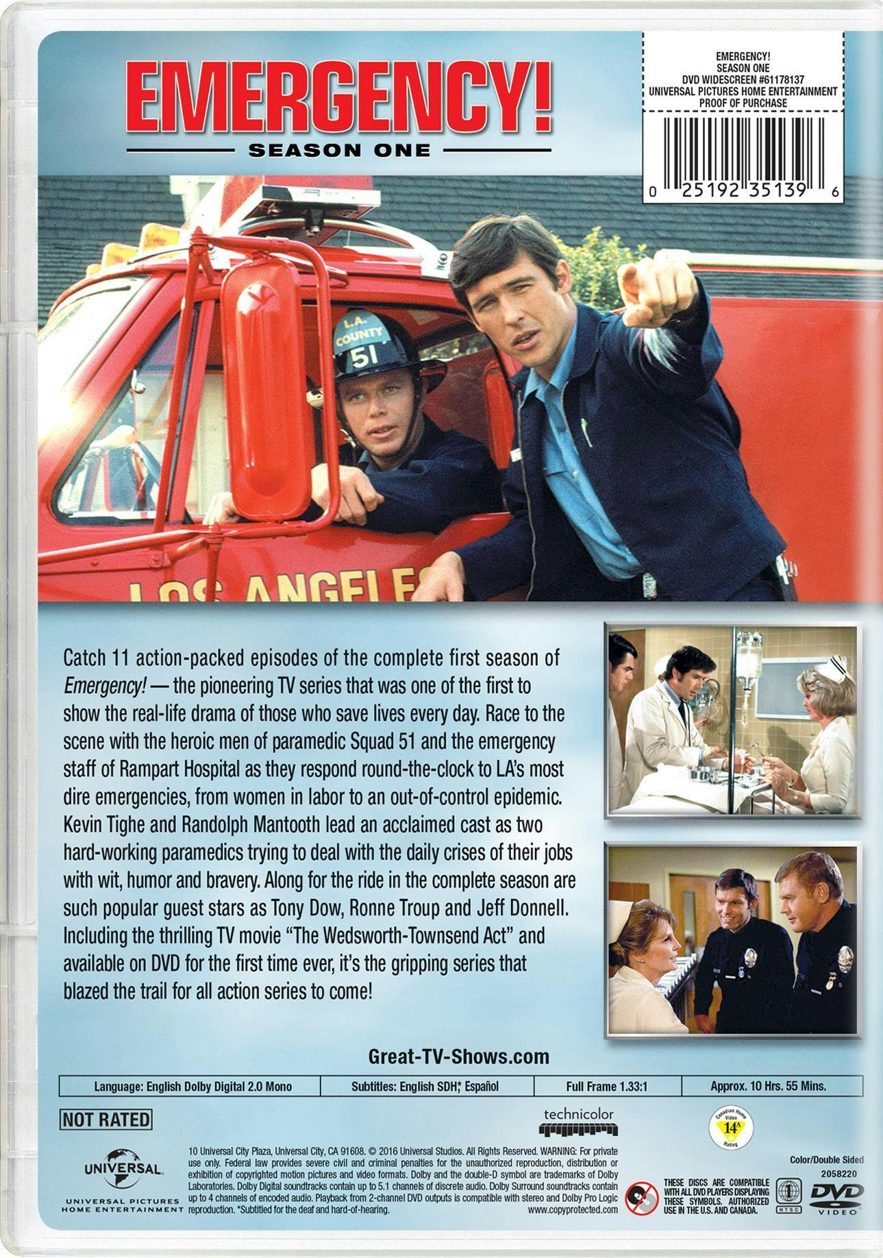 Emergency! Season One [DVD] - Image 2