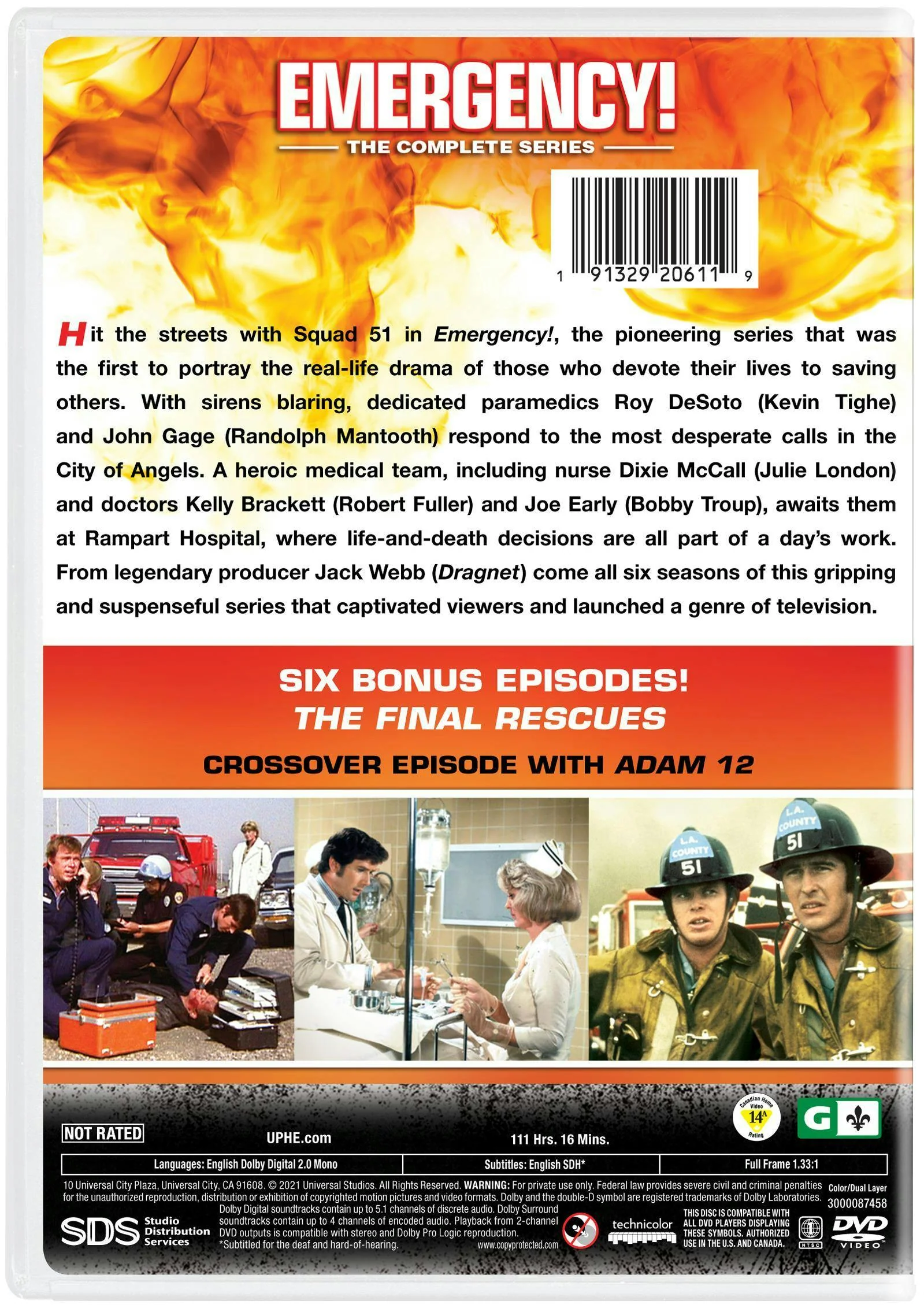 Emergency! The Complete Series (Box Set) [DVD] - Image 2