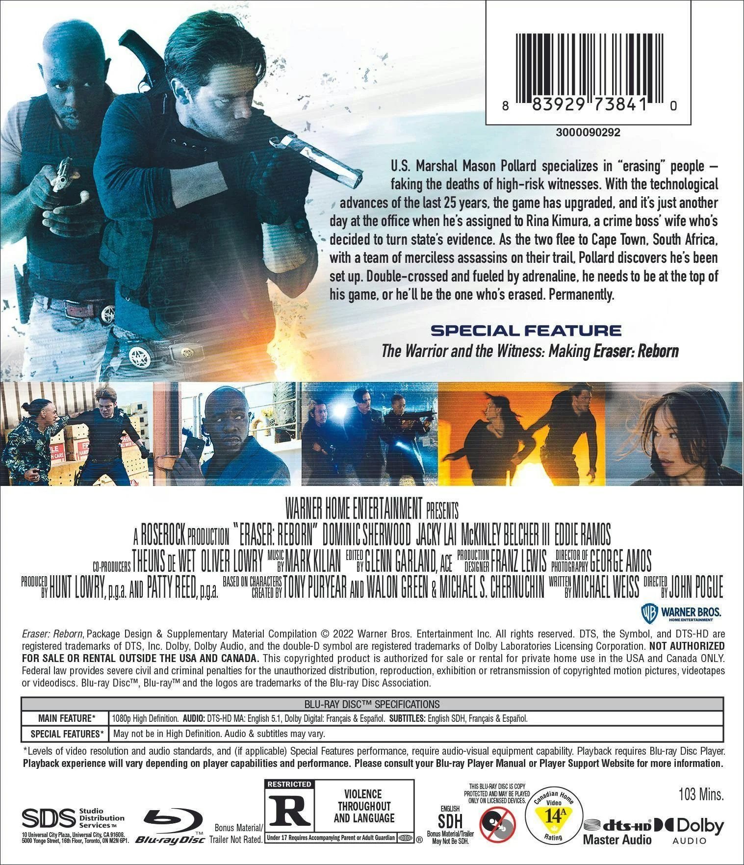 Eraser: Reborn [Blu-ray] - Image 3