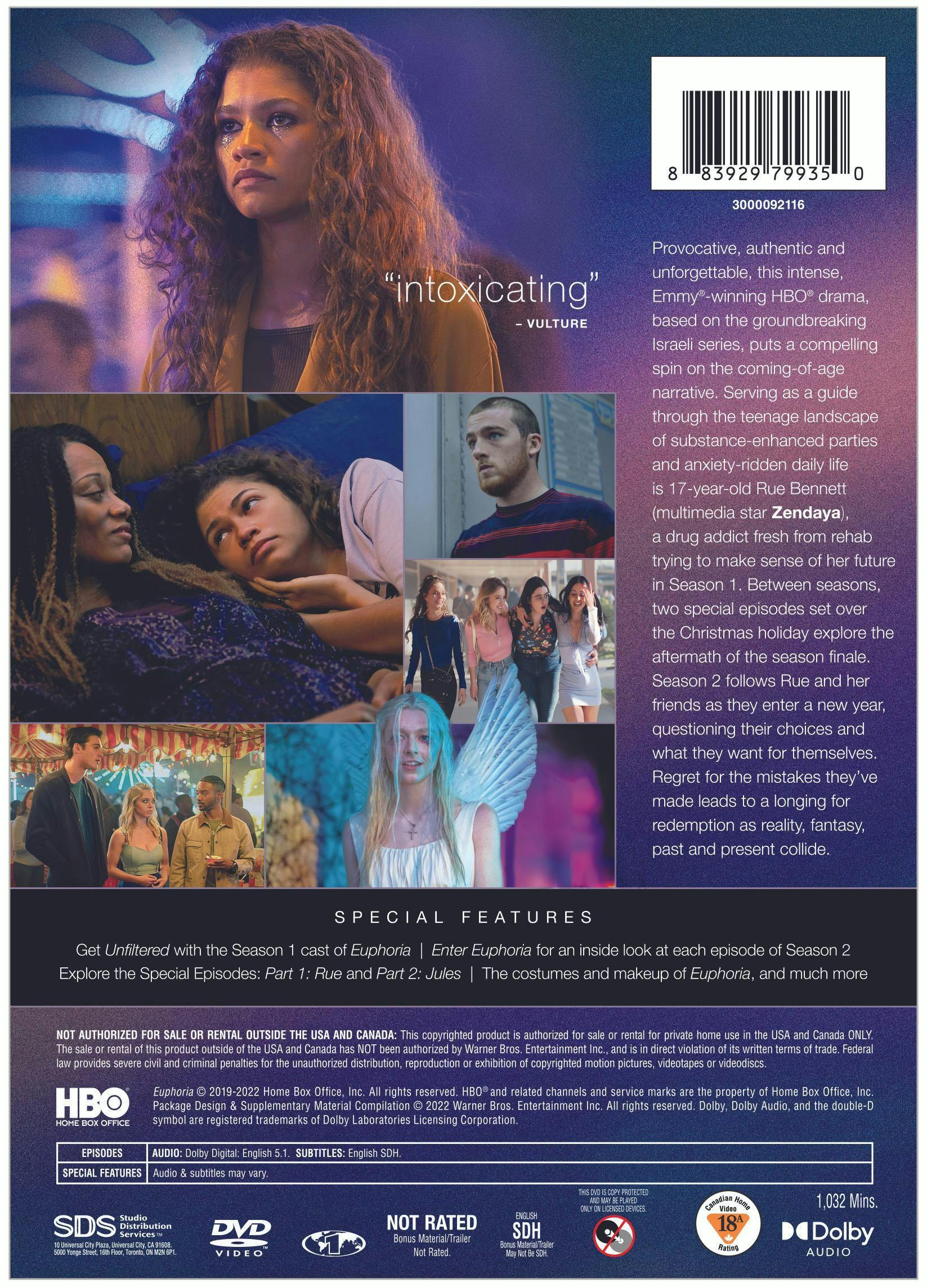Euphoria: Seasons 1 & 2 (Box Set) [DVD] - Image 3