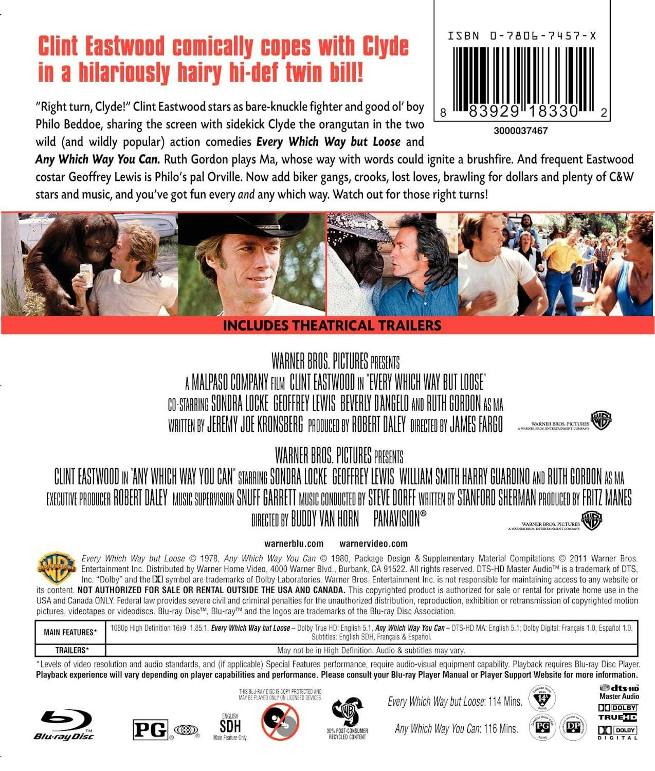 Every Which Way But Loose/Any Which Way You Can (Blu-ray Double Feature) [Blu-ray] - Image 3