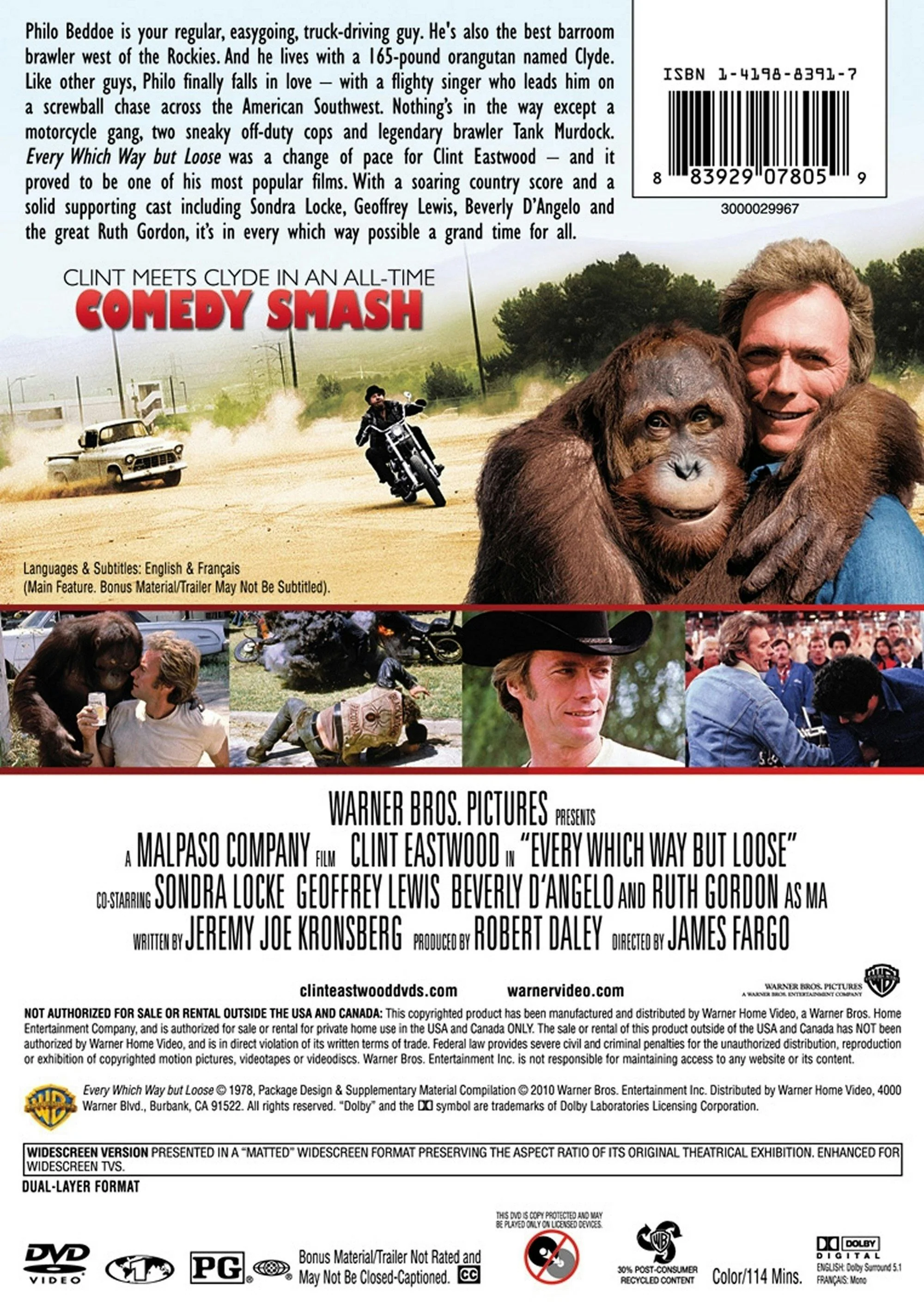 Every Which Way But Loose [DVD] - Image 2