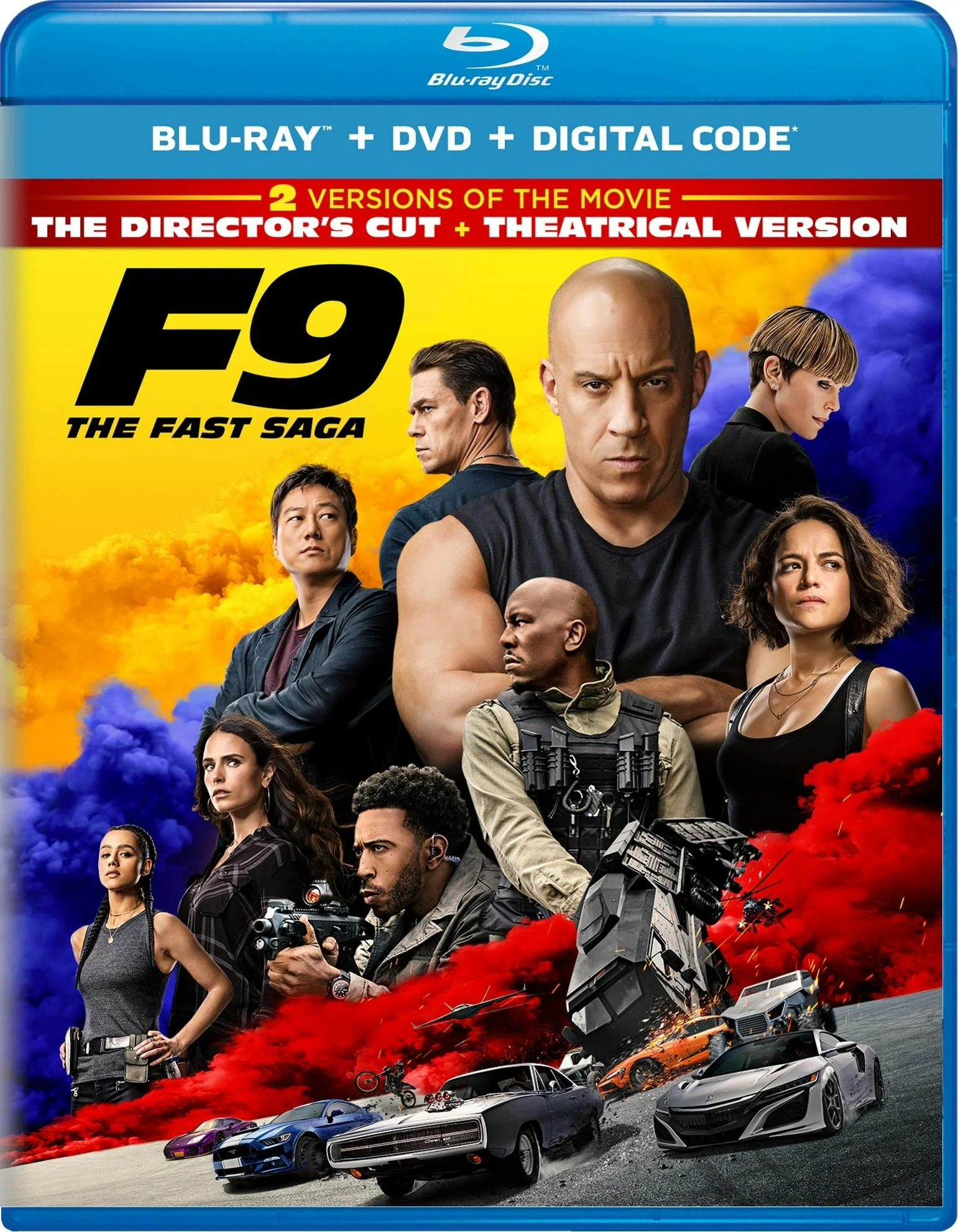 F9: The Fast Saga (with DVD) [Blu-ray] - Image 2