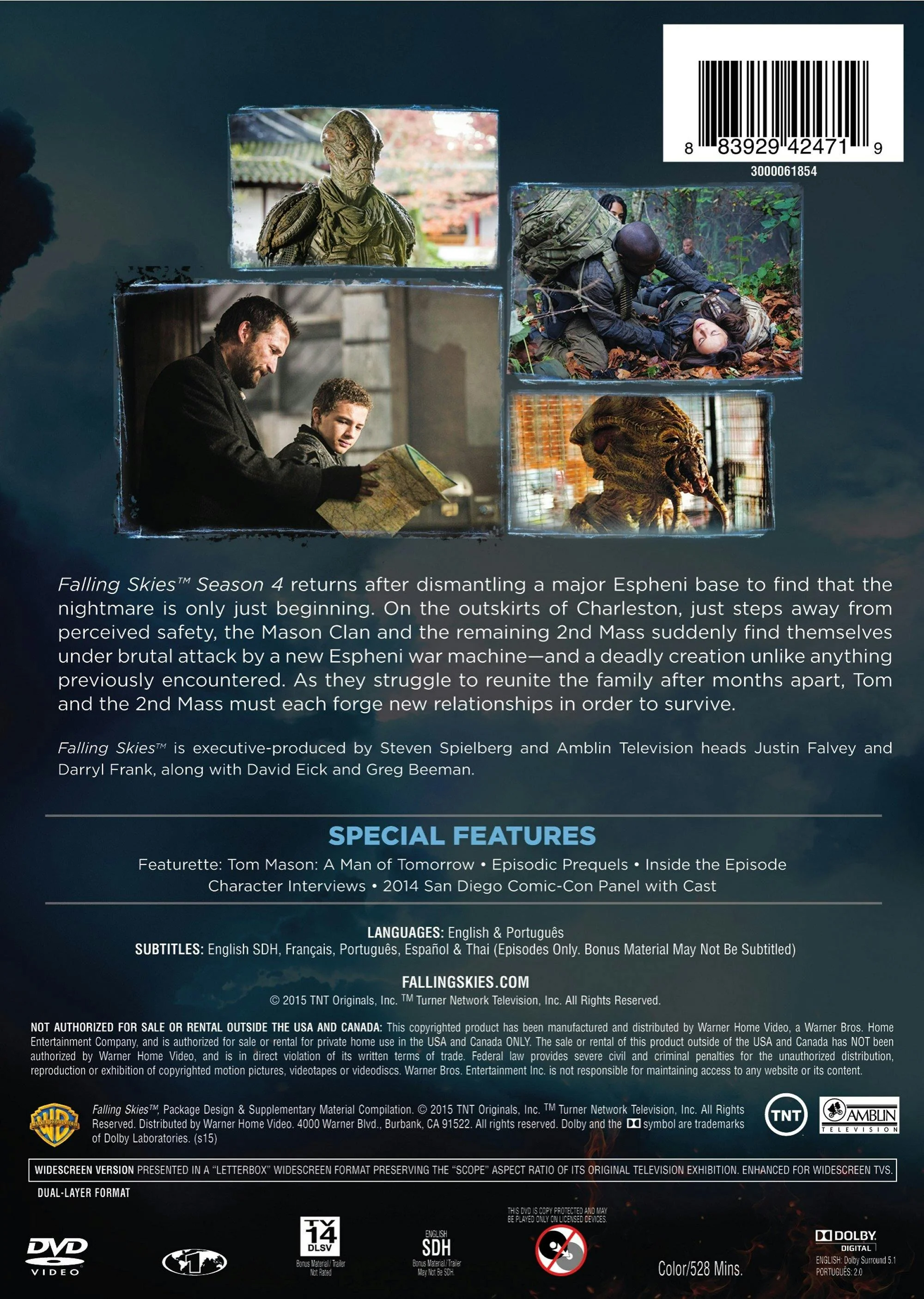 Falling Skies: The Complete Fourth Season (Box Set) [DVD] - Image 2