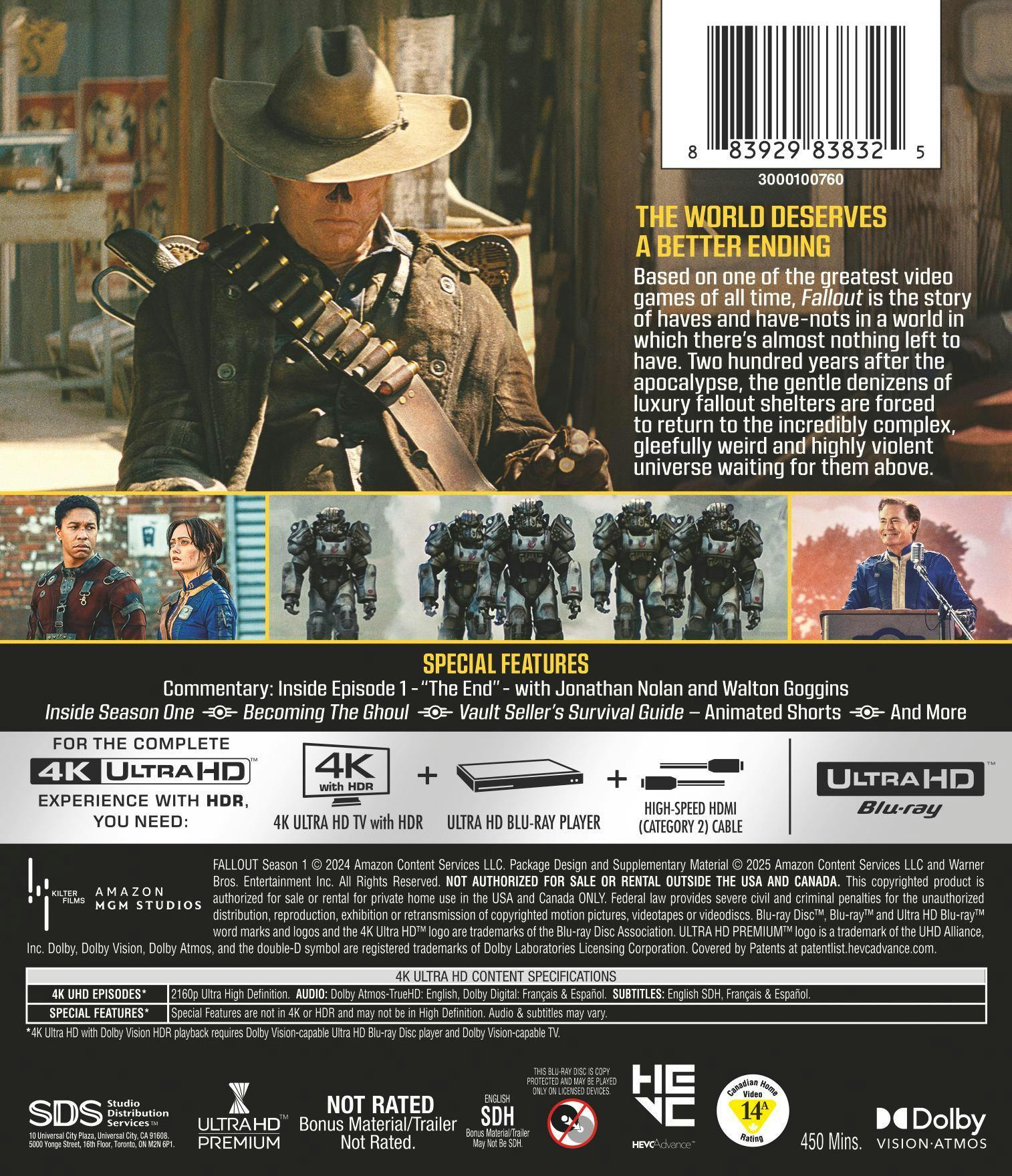 Fallout: Season One (4K Ultra HD) [UHD] - Image 3