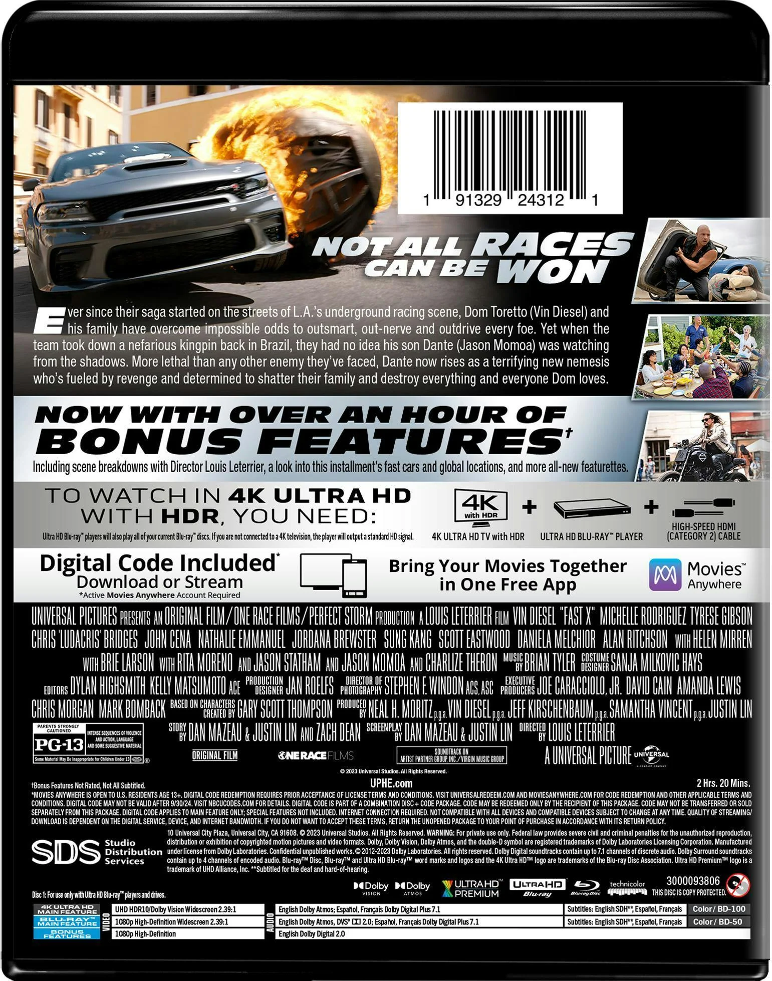 Fast X (4K Ultra HD + Blu-ray) [UHD] - Image 3