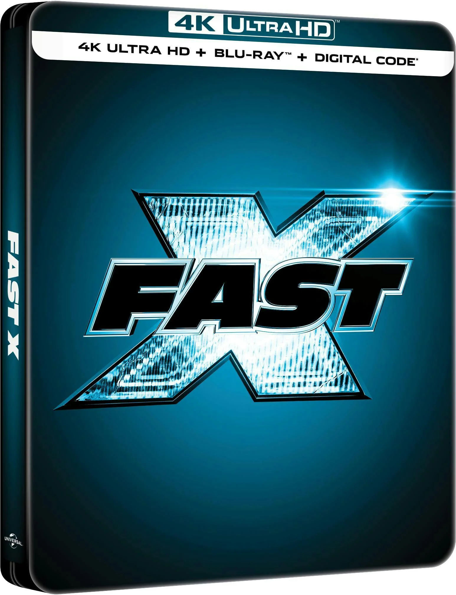 Fast X - Glow-in-the-Dark Limited Edition Steelbook (4K Ultra HD + Blu-ray + Digital) [UHD] - Image 2