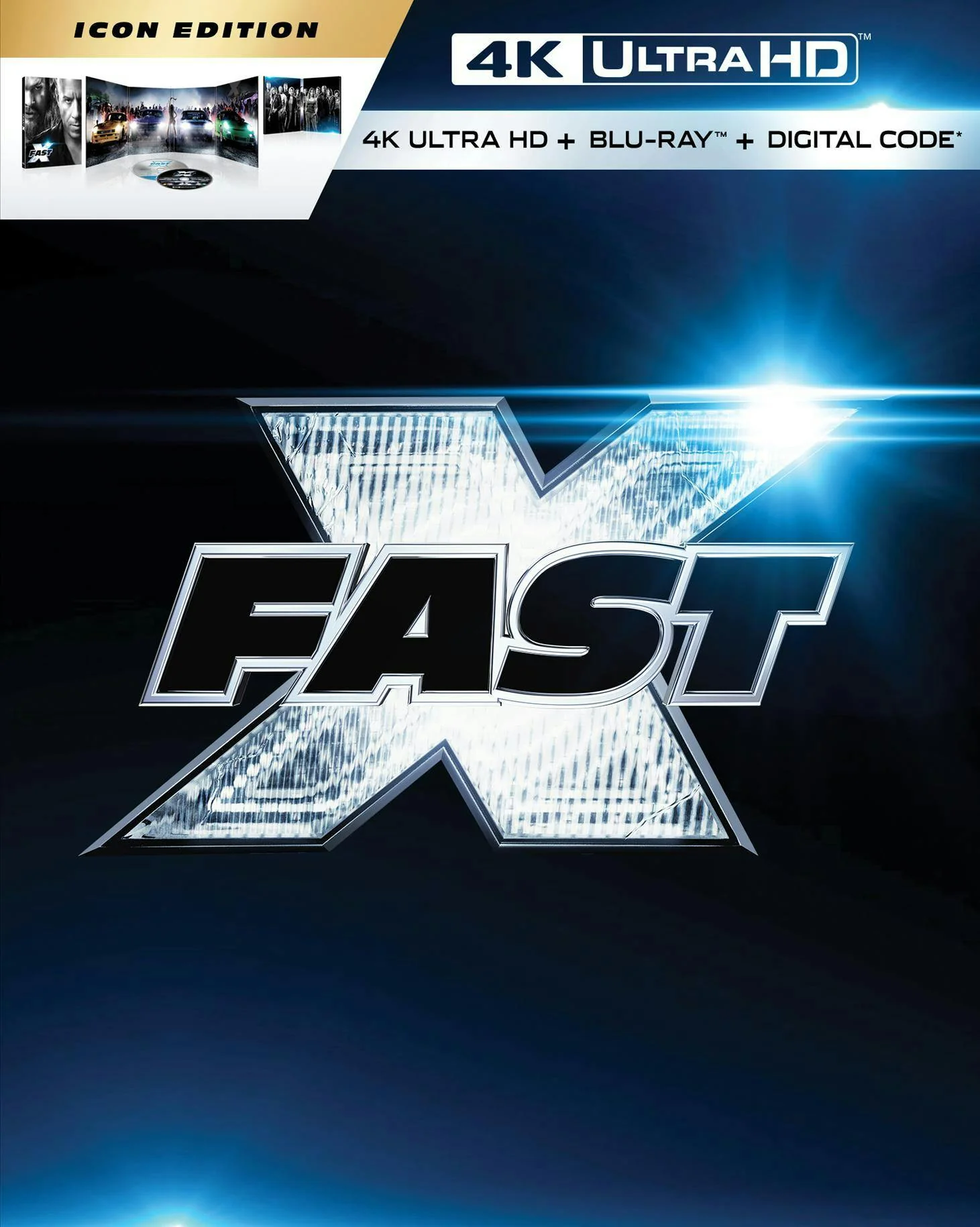 Fast X - Icon Edition (4K Ultra HD + Blu-ray + Digital) [UHD]